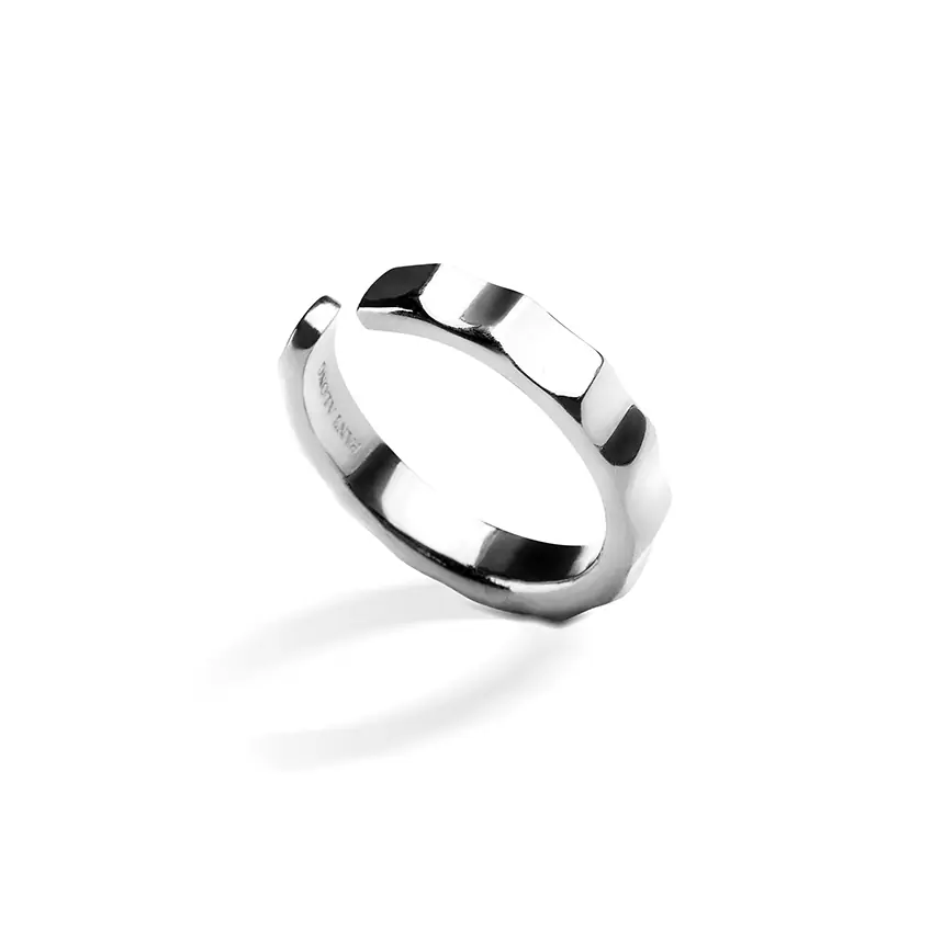 Silver Twisted Ring