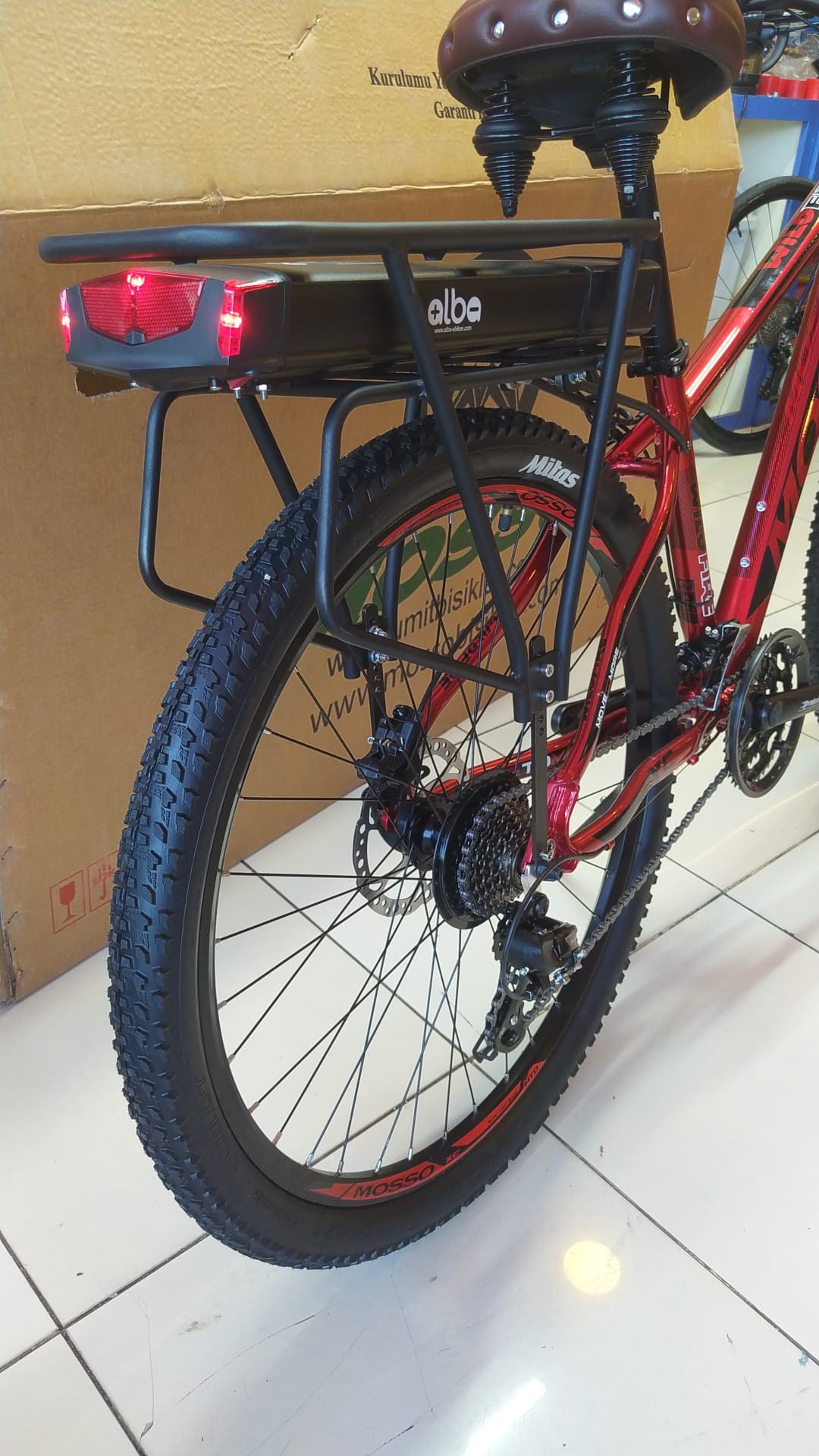 Mosso Wildfire E-Bike 🔋 - 27,5 - 500W - LCD - Hidrolik Disk / Bisiklet