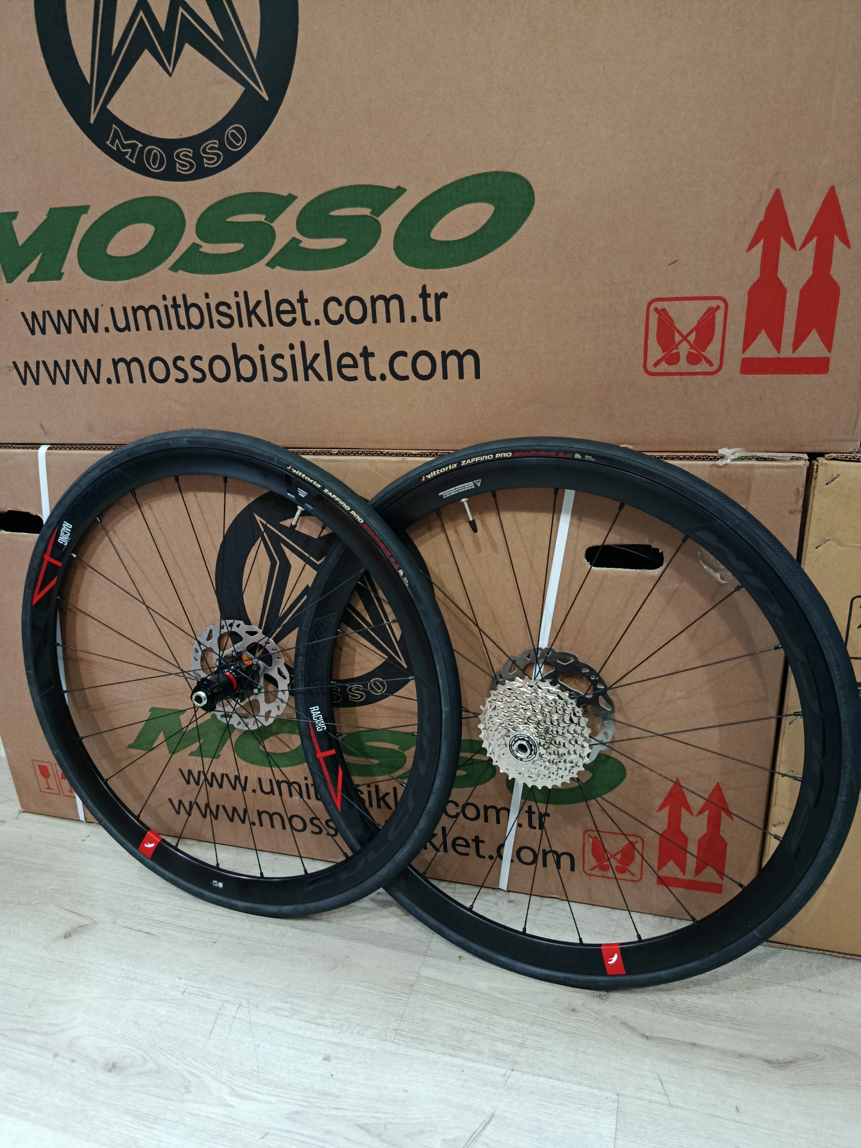 FULCRUM RACING 4 28 SOKMA MİL DISK 12 Lİ SET ÖN ARKA JANT SETİ  LASTİKLİ