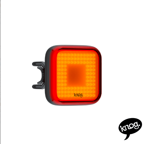 KNOG Stop Lambası Blinder SQUARE Siyah Şarjlı