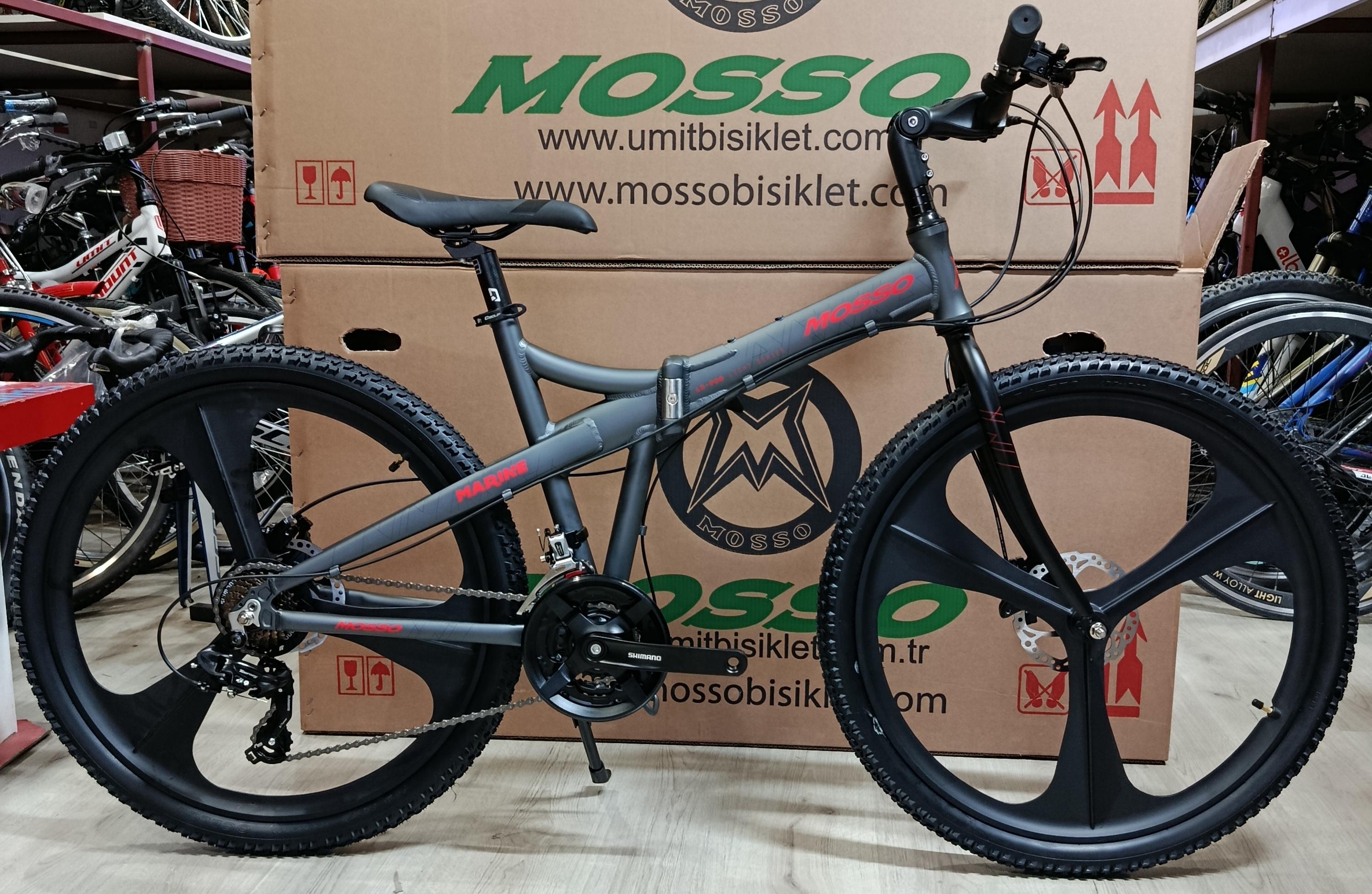 Mosso Marine ACR HYD 26 Antrasit Kırmızı / Bisiklet