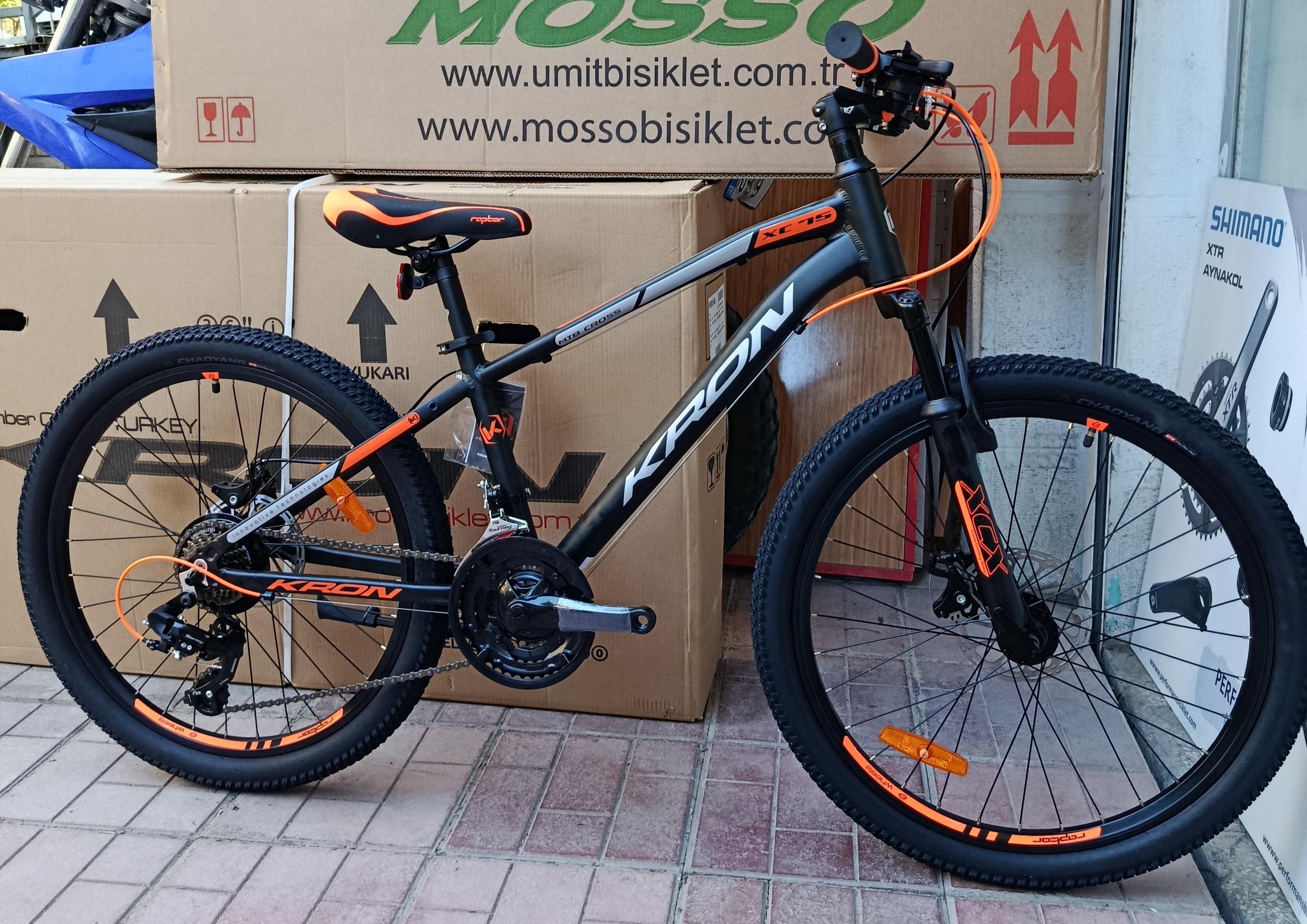 KRON XC 75 DİSK FREN 21 VİTES  24 JANT ALÜMİNYUM BİSİKLET