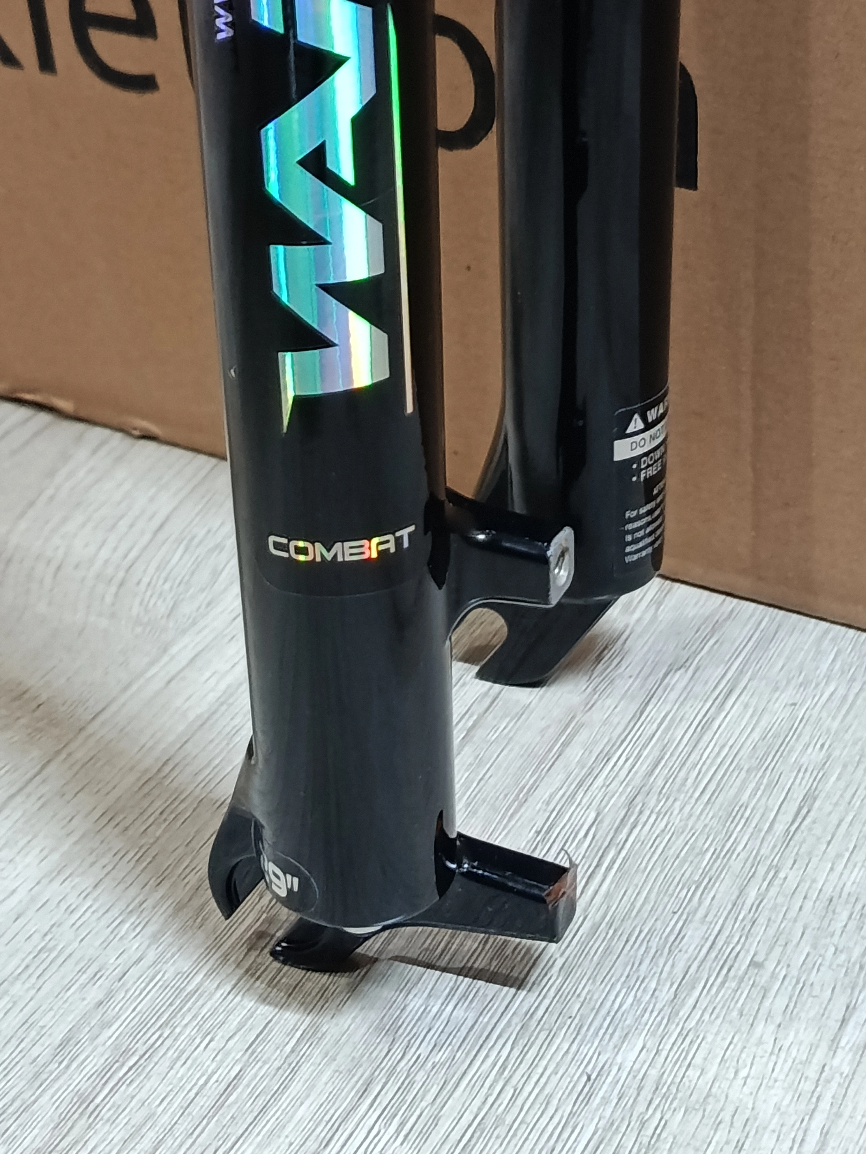 WAKE 29 DİSK UYUMLU 110MM ALUMINYUM KİLİTLİ ÖN AMORTİSÖR SİYAH