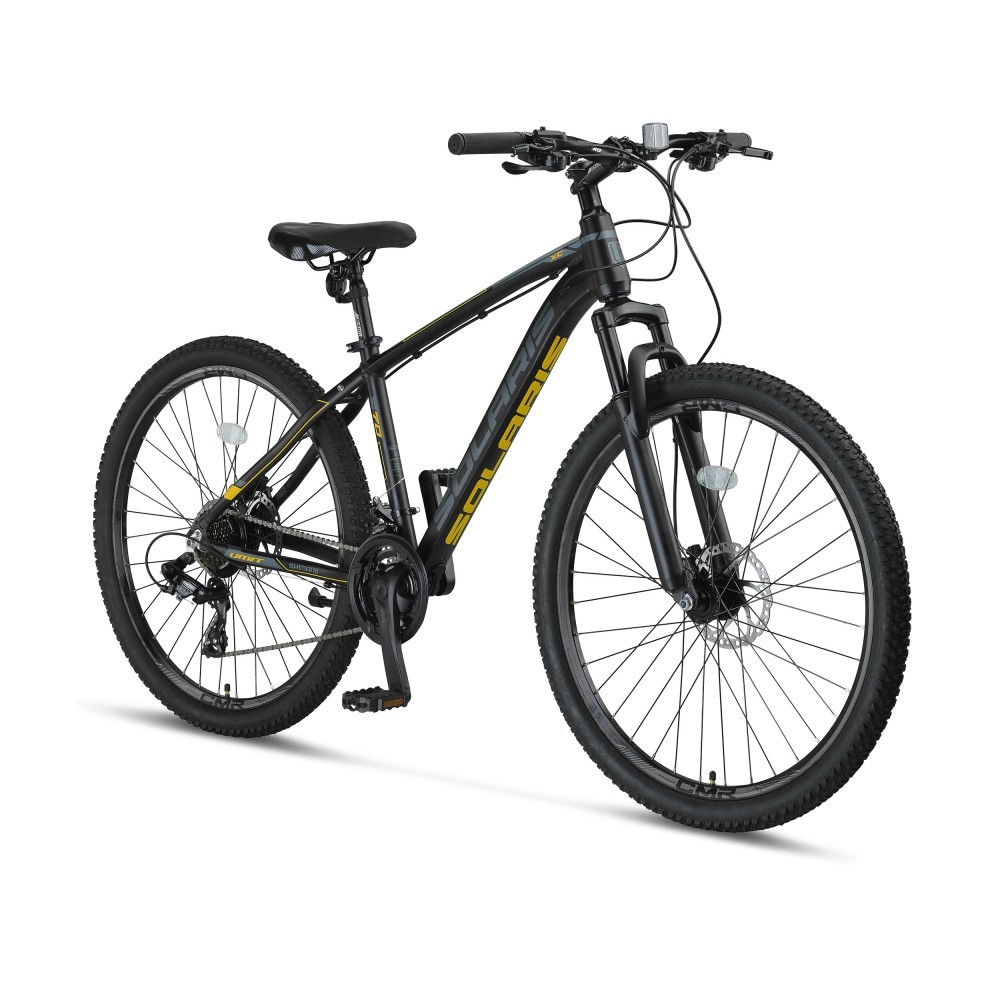 ÜMİT 2752 SOLARIS SHIMANO HİDROLİK DİSK 27,5 JANT 18 KADRO BOYU M BEDEN ALUMINYUM SİYAH