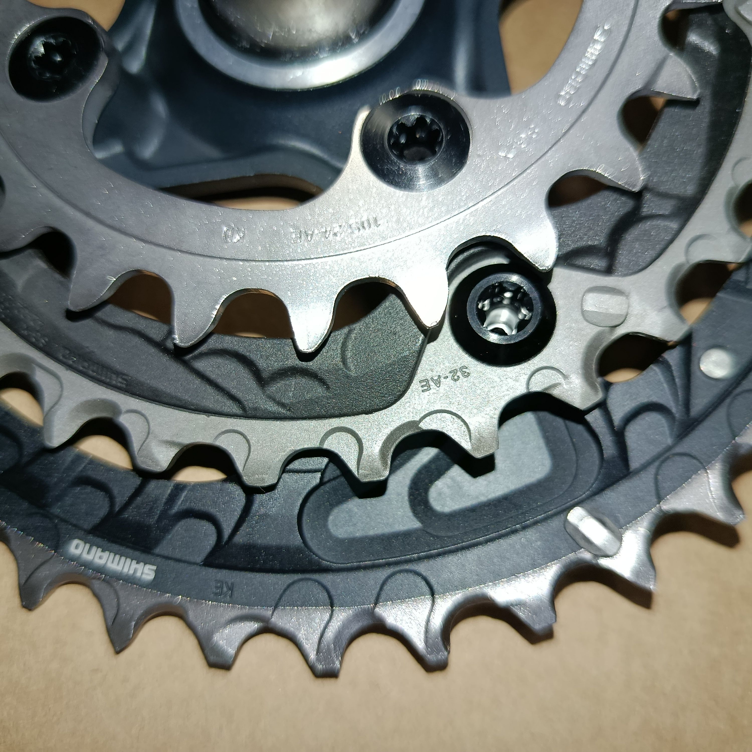 SHIMANO XTR FC-M980 AYNAKOL 175 KRANK JAPAN 24-32-42 DİŞLİLER 10 LU UYUMLU