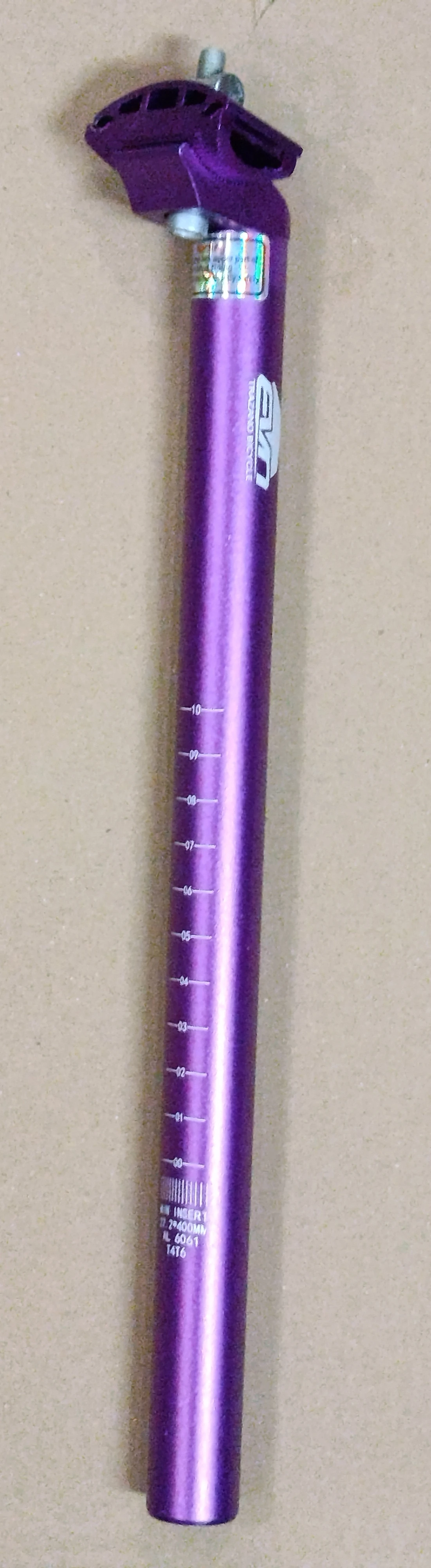 EVO MOR 27.2 40MM SELE BORUSU ALUMINYUM 