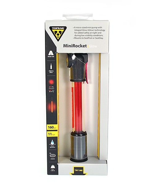 Topeak Minirocket IGlow Işıklı Pompa / Bisiklet