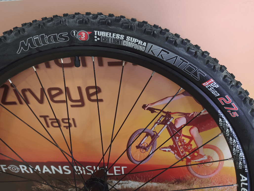 Mitas Kratos Tubeless Supra Textra 27.5*2.25 Dış Lastik / Bisiklet