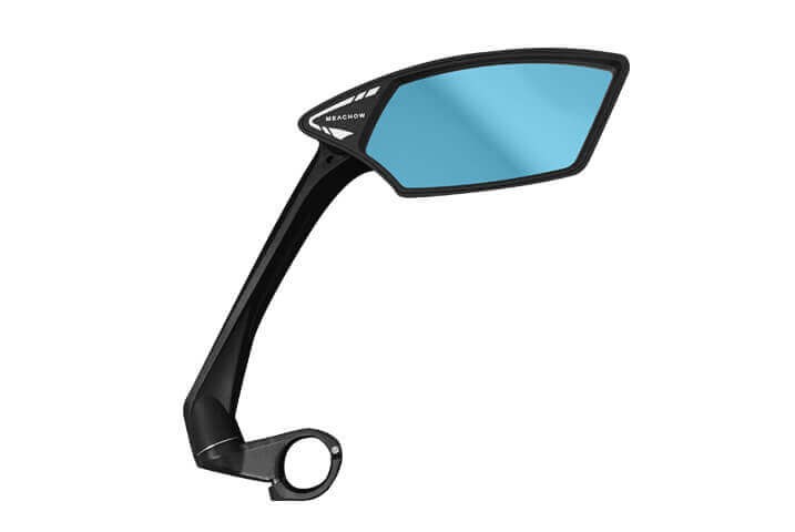 Meachow Bisiklet Aynası Sağ Ayarlanabilir Kelepçeli Mavi Lens / Bisiklet