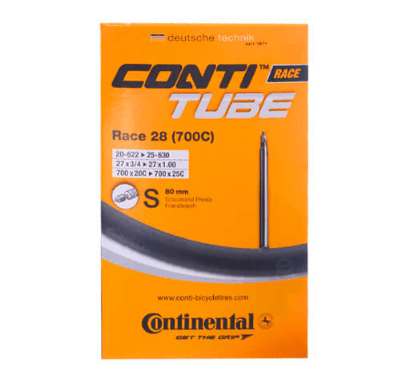 Continental İç Lastik 28 (700C)20-622*25-630 80mm İnce Siboplu RACE/ Bisiklet