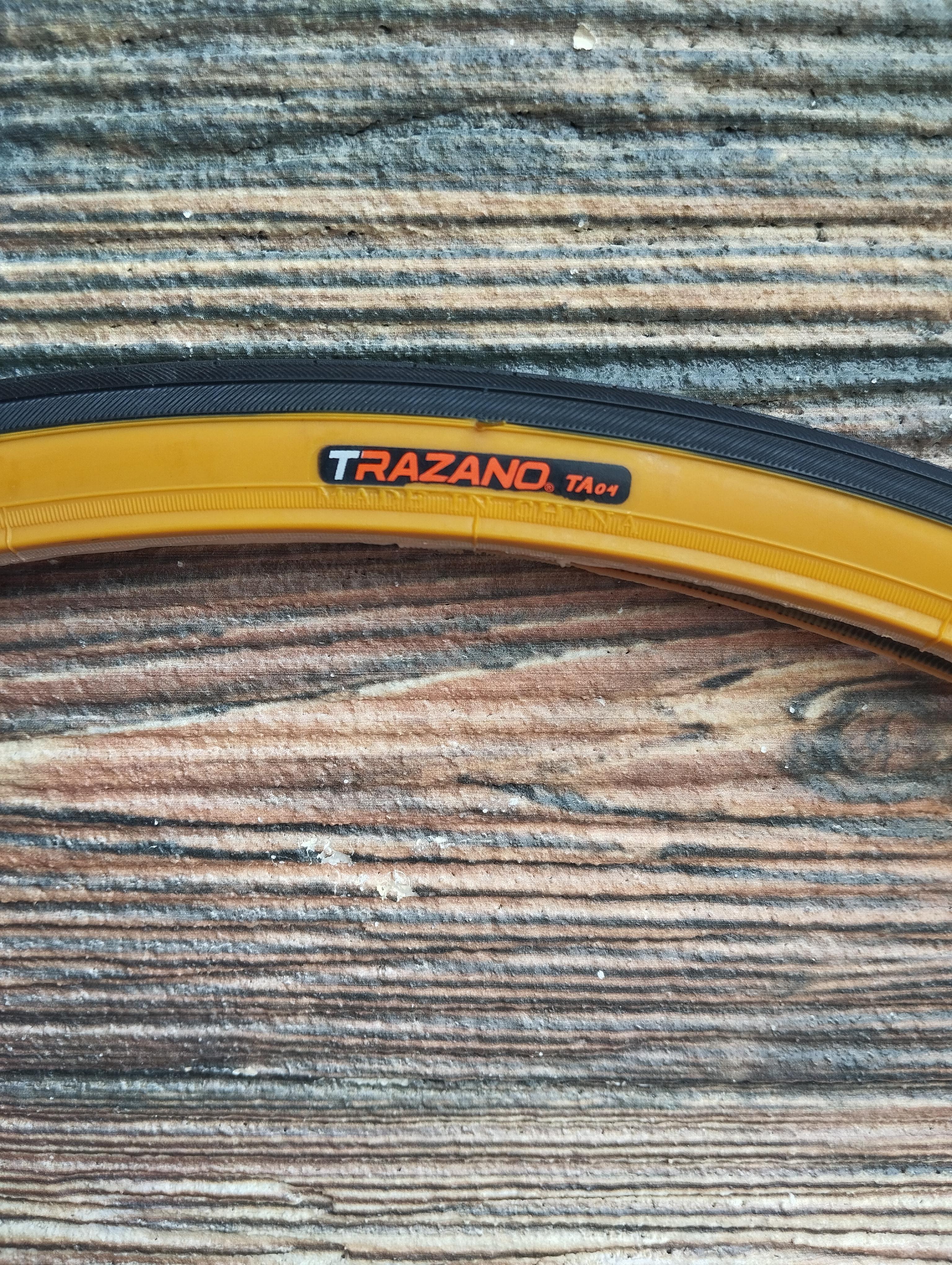 Trazano Dış Lastik 32-630 27*1 1/4 [27] Amber Yanaklı