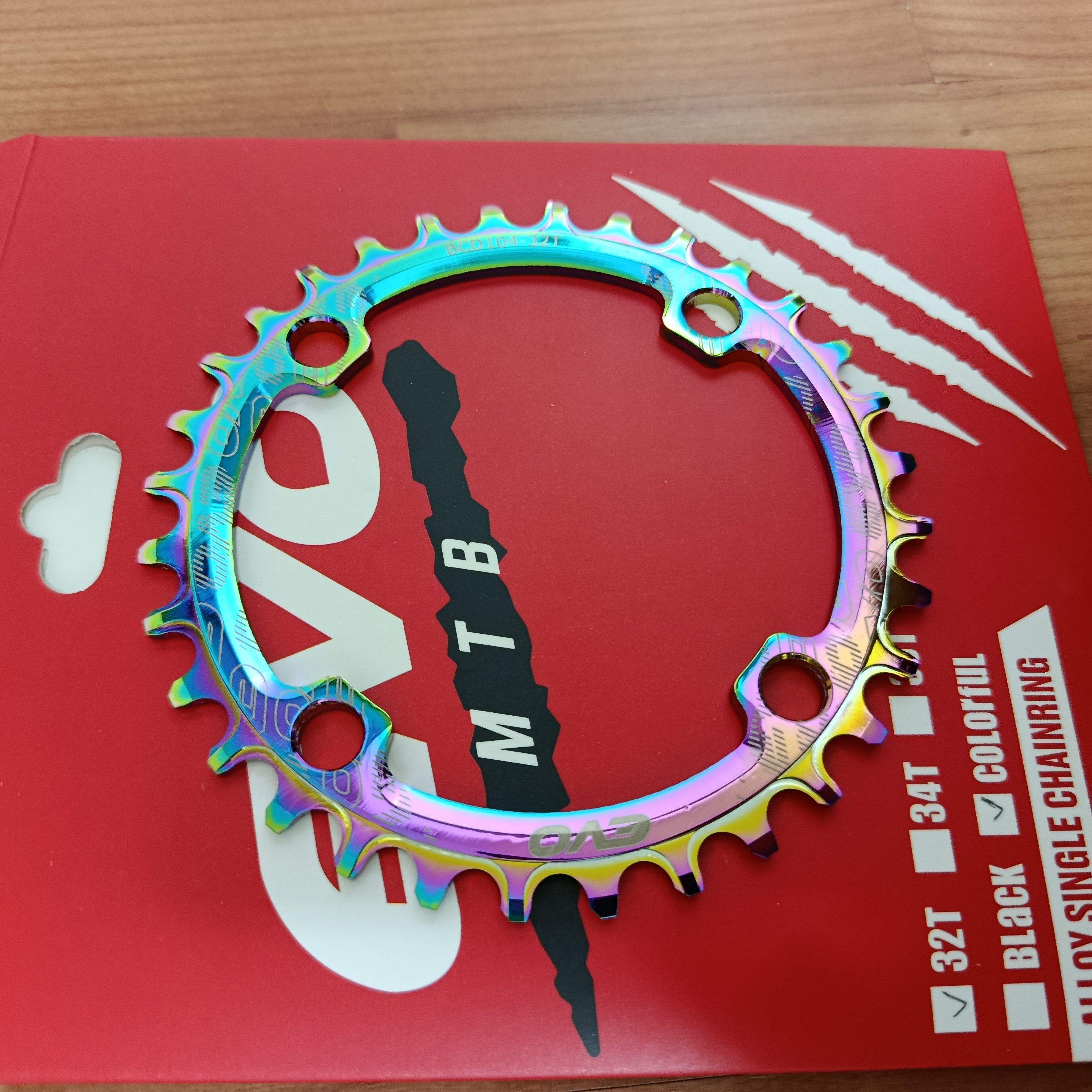  EVO 104BCD 7-12 Vites Uyumlu Dişli Rainbow
