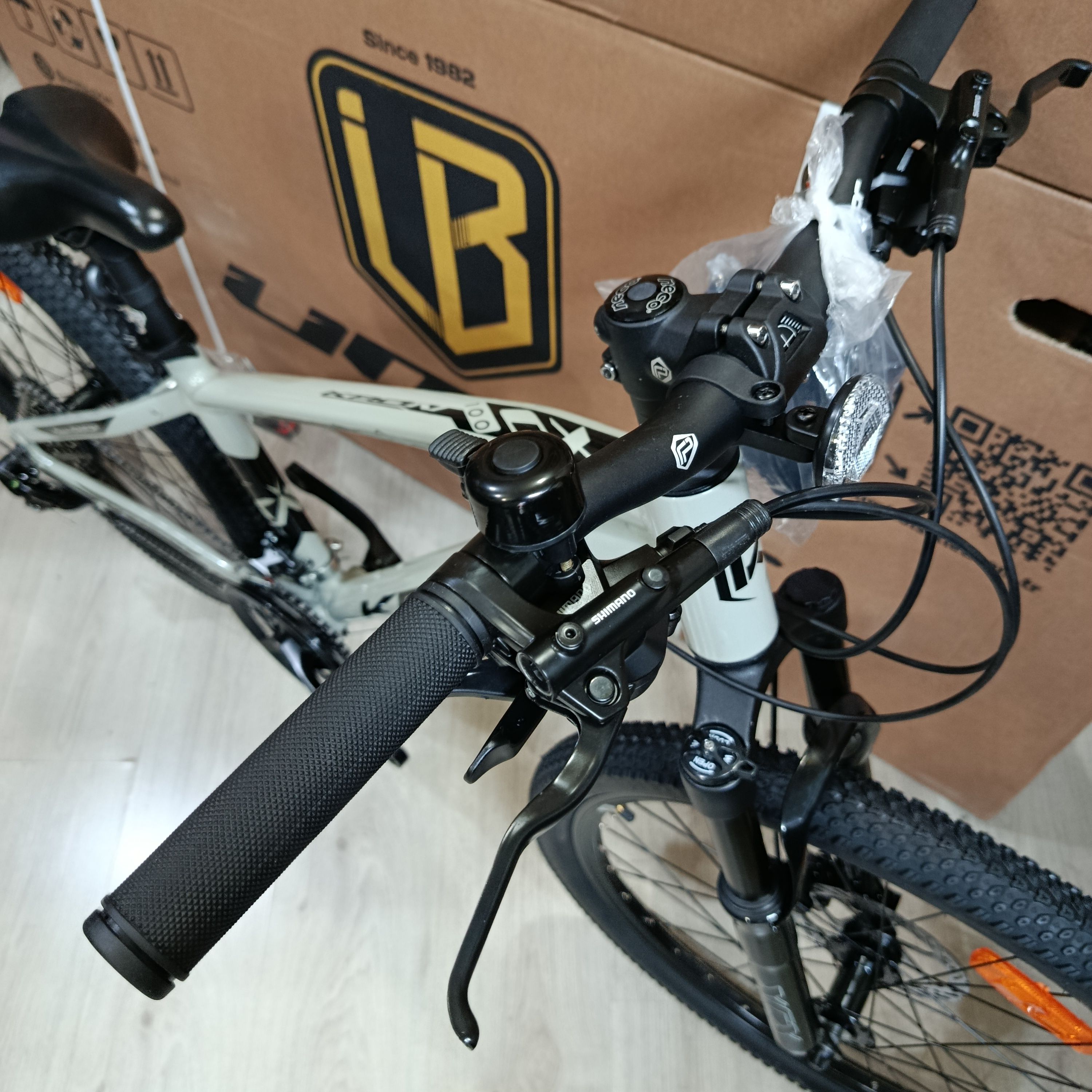 KRON XC 100 24 JANT SHIMANO HİDROLİK DİSK FREN DAĞ BİSİKLETİ GRİ