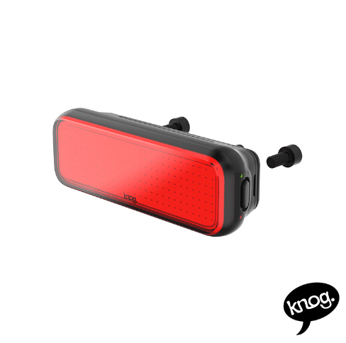 KNOG Stop Lambası - Knog BLINDER LINK, Bagaj Bağlantılı, Siyah, Şarjlı