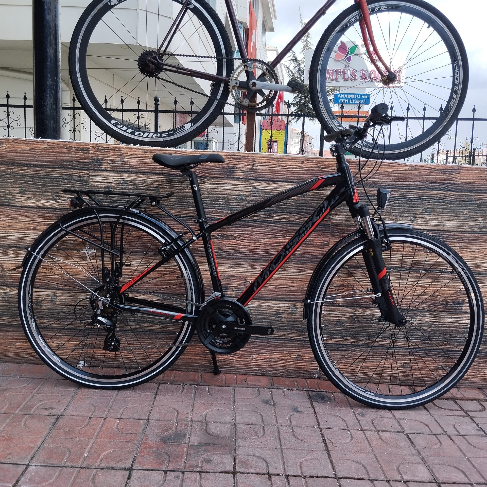Mosso Legarda CT 2321 MSM V Fren Siyah Kırmızı 56cm XL Beden