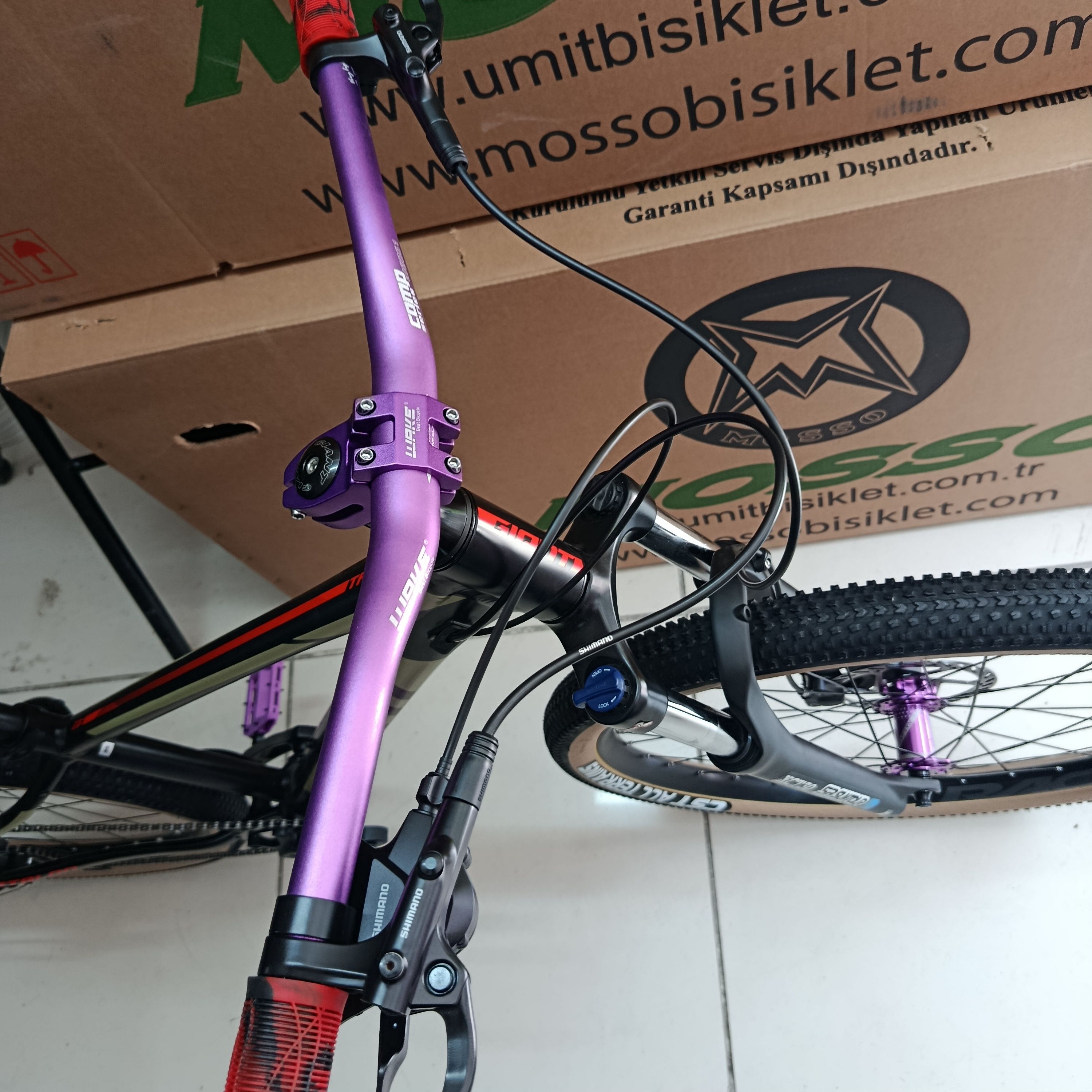 GIANT TALON 27,5 XS(35CM)BEDEN JANT 1*8 RACEFACE JANT HASSNS PRO7 GÖBEKLER 