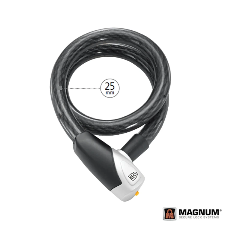 MAGNUM Kilit - Magnum Spiral 25x1100 3021 Anahtarlı