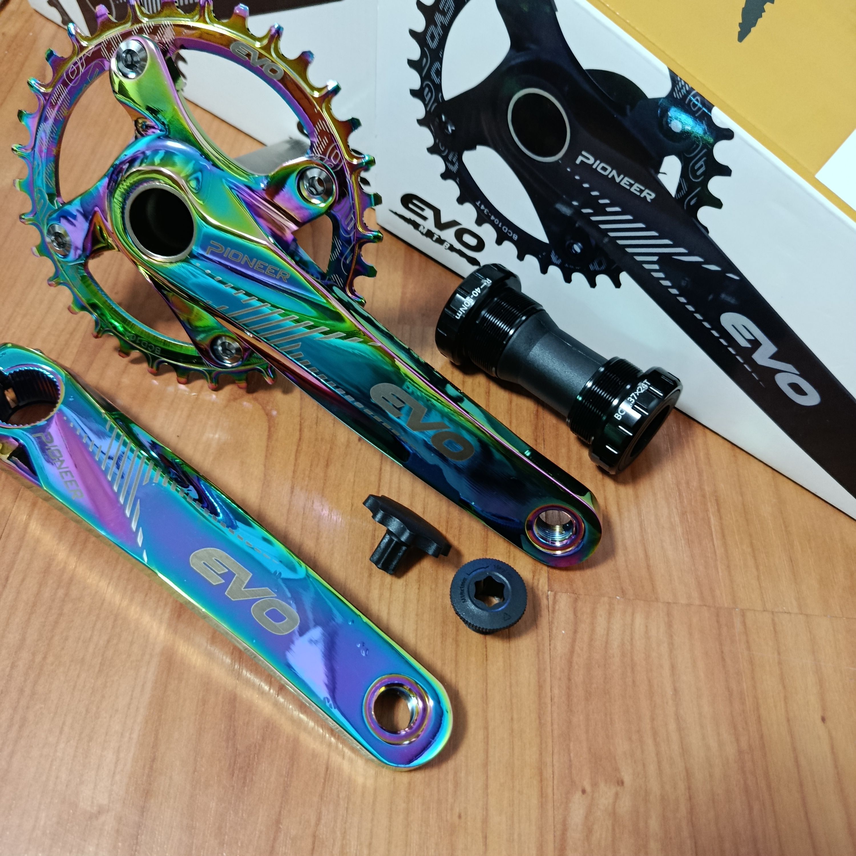 EVO AYNAKOL RAINBOW 34T 170MM KOL HOLLOWTECH GÖBEK DAHİL