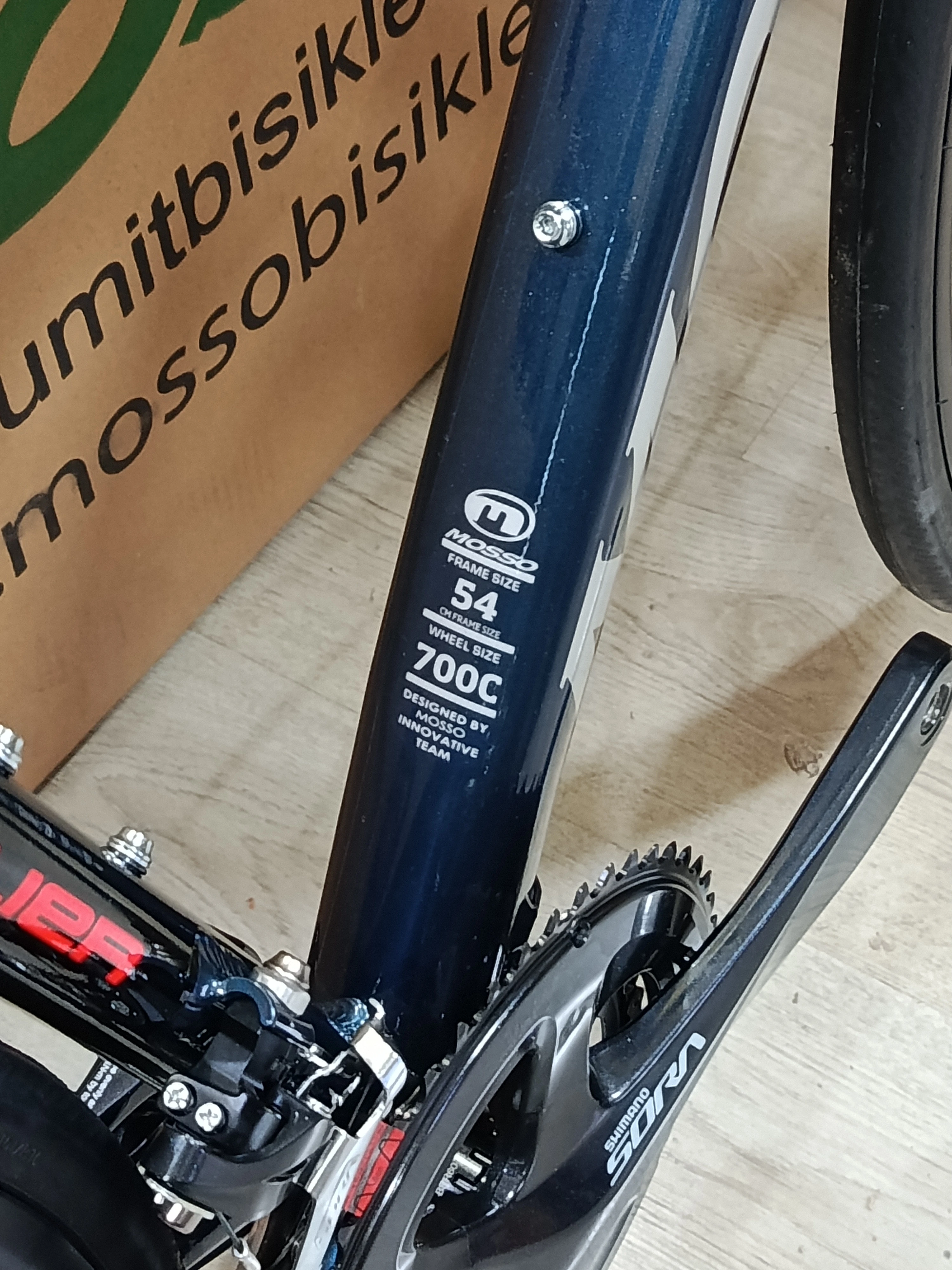 MOSSO CAVALIER SORA D 54CM (M-L) YOL BİSİKLETİ INDIGO BLUE