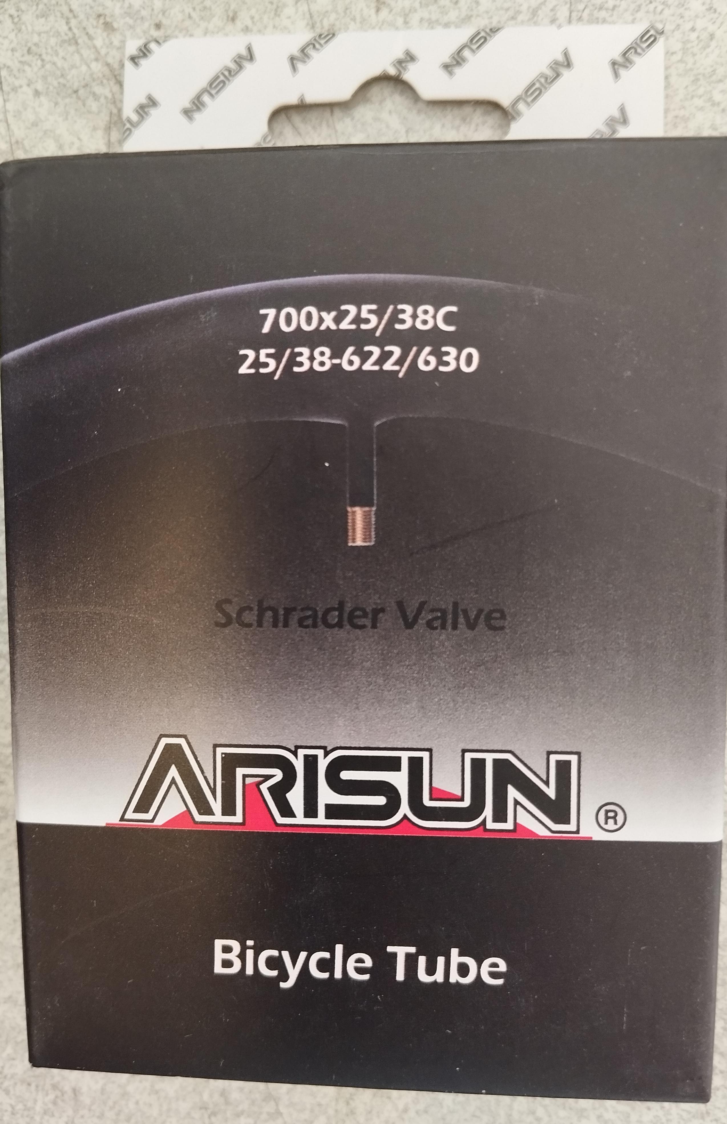 Arisun İç Lastik 700*25/38C Otomobil Sibop 48mm 