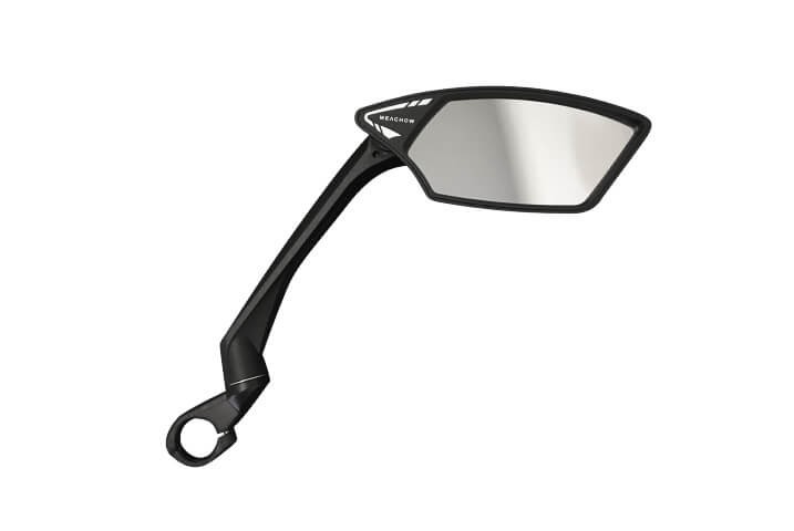 Meachow Bisiklet Aynası Sağ Ayarlanabilir Kelepçeli Gümüş Lens / Bisiklet