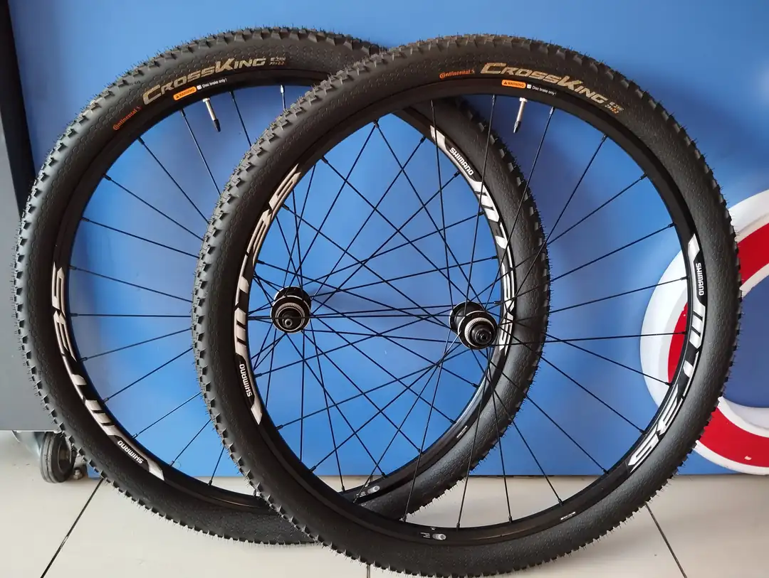 SHIMANO 500C 完組ホイール CONTINENTALタイヤ付き SHIMANO MT-35 28-29 UYUMLU JANT SETİ CONTİNENTAL CROSSKING 29*2.2