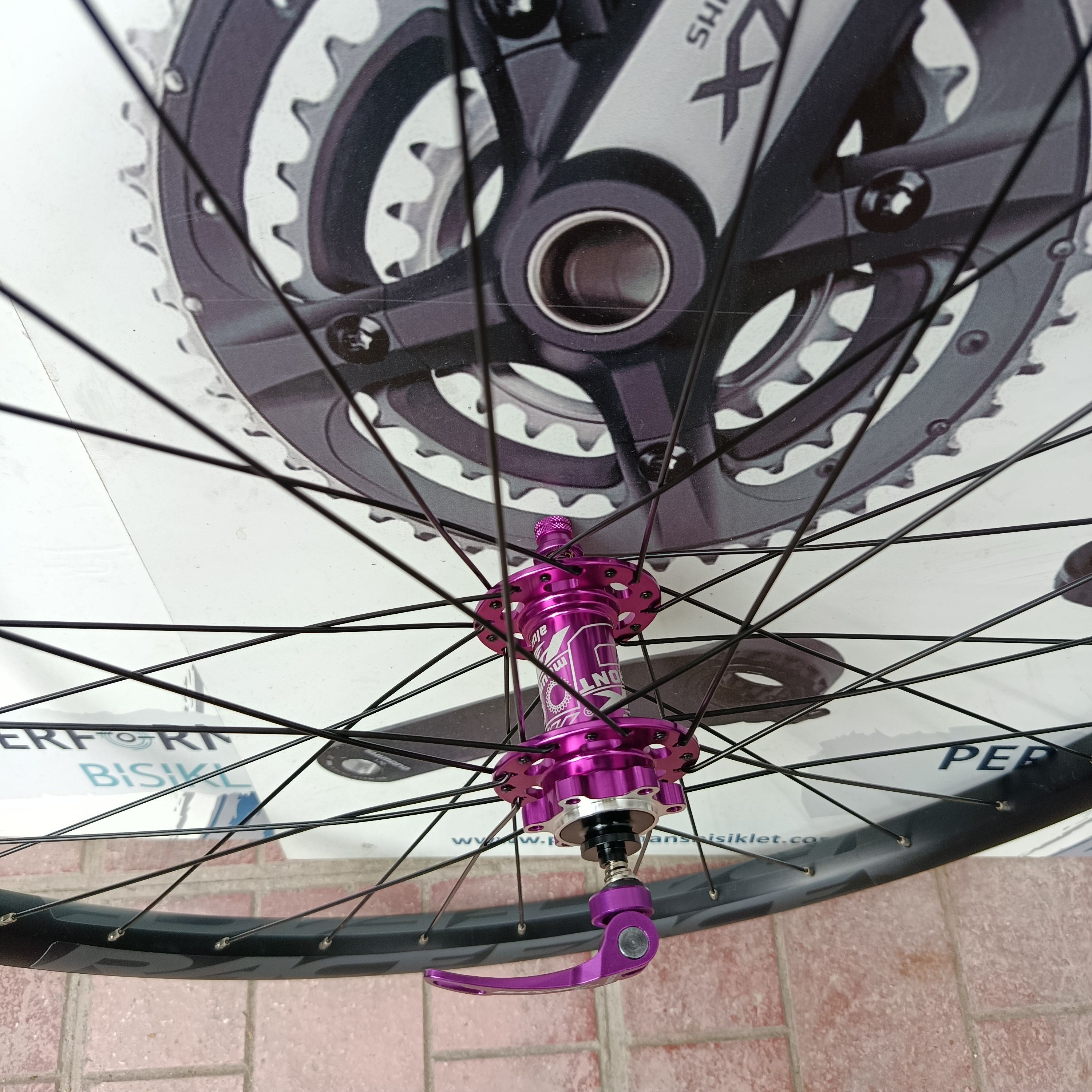 RACEFACE R27 JANT 27,5 PASAK GÖBEK MOR DİSK ÖN JANT