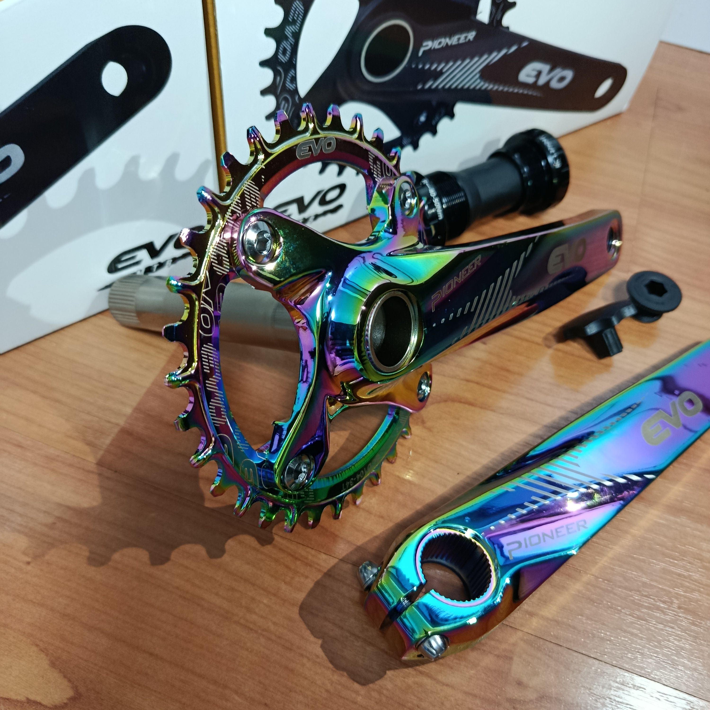 EVO AYNAKOL RAINBOW 34T 170MM KOL HOLLOWTECH GÖBEK DAHİL