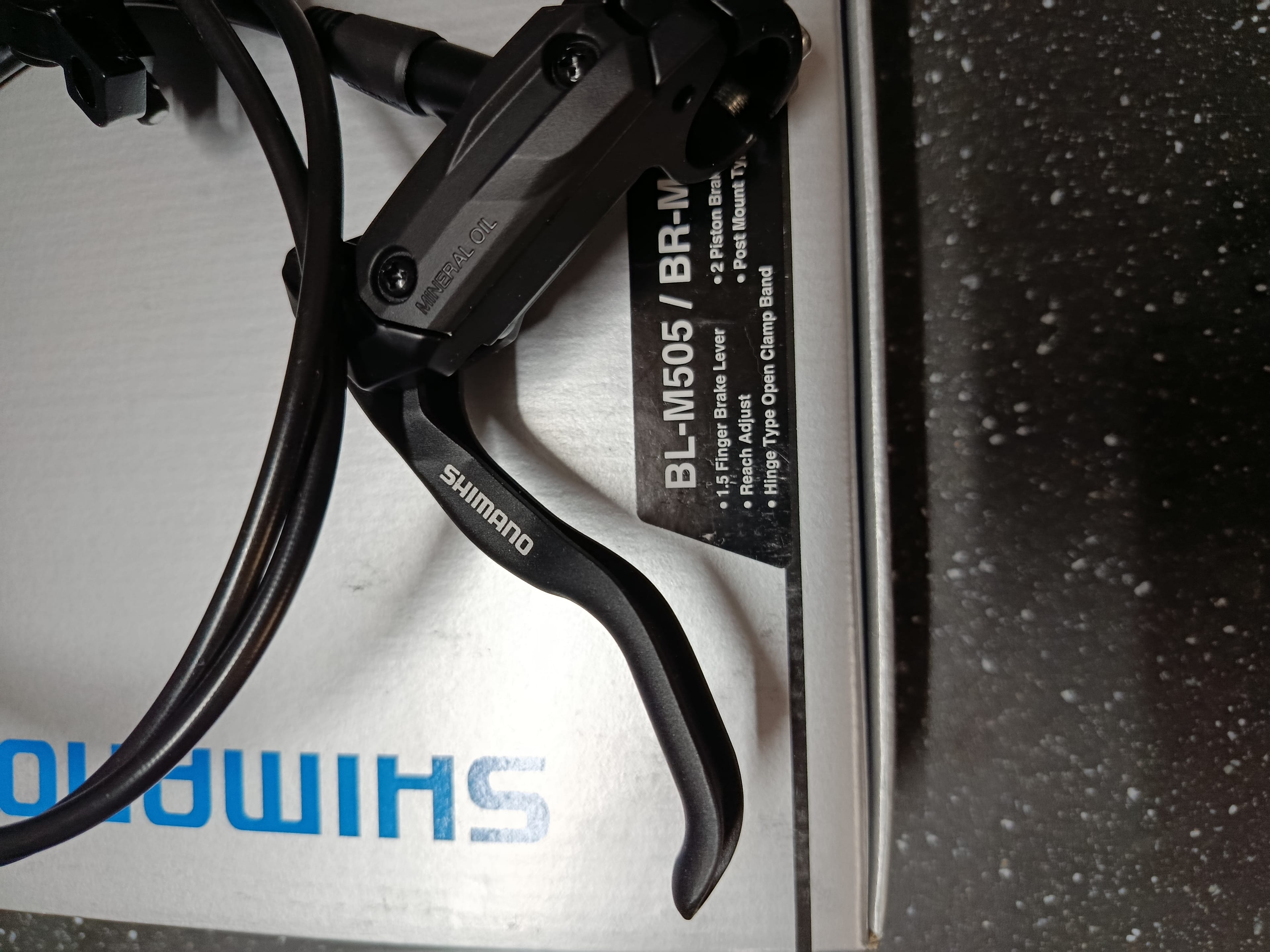 Shimano Ön Hidrolik Fren Takımı 1 Metre Hortum Boyu BL-M505-BR-M445
