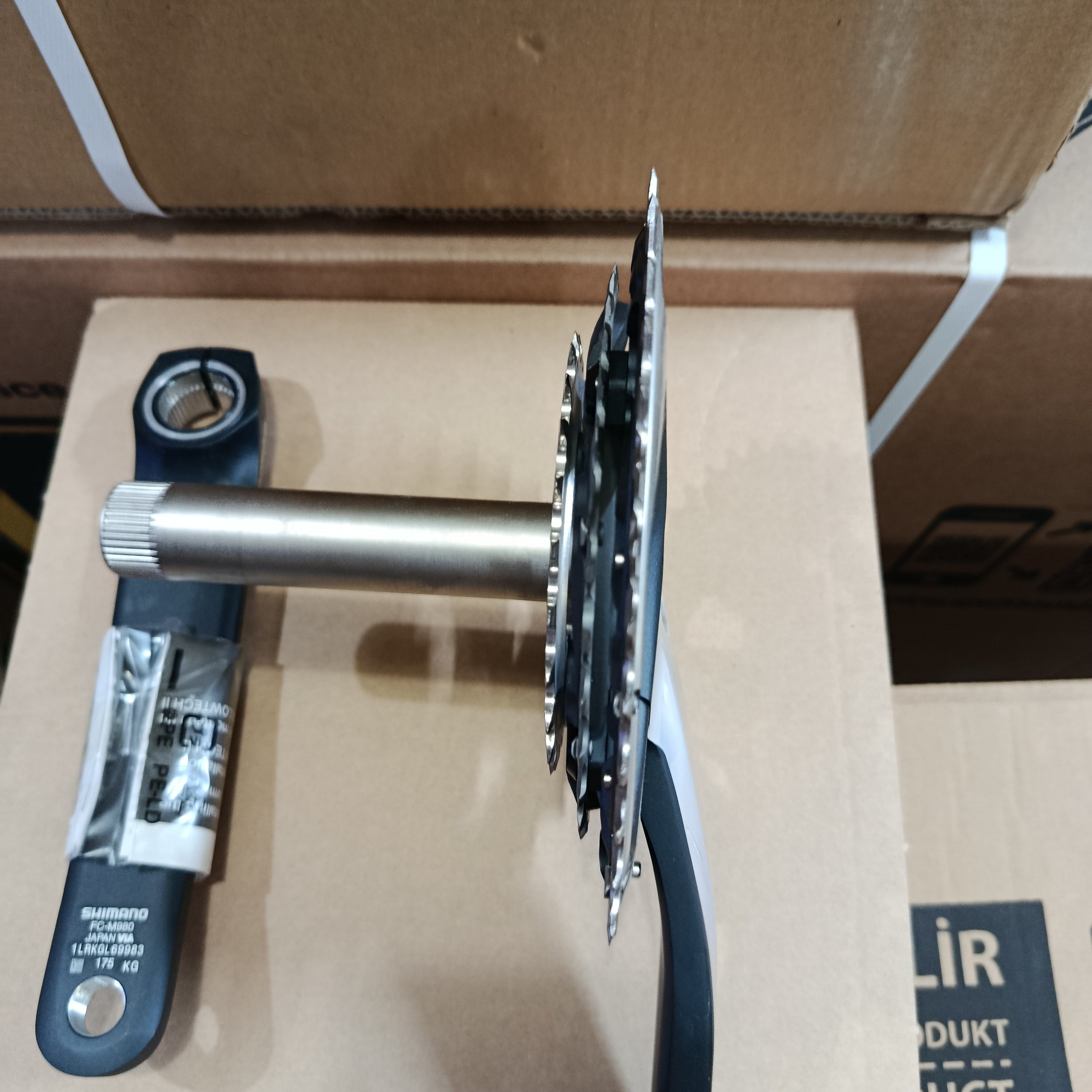 SHIMANO XTR FC-M980 AYNAKOL 175 KRANK JAPAN 24-32-42 DİŞLİLER 10 LU UYUMLU