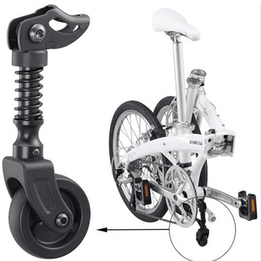 Dahon Park Ayağı Landing Gear Tekerlekli Siyah