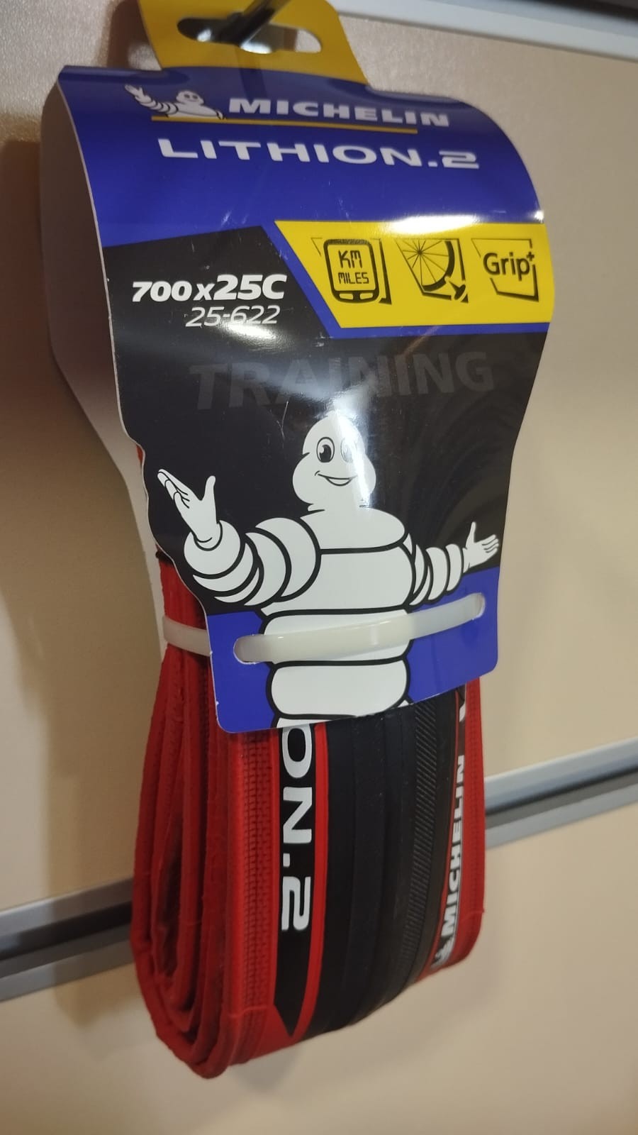 MICHELIN LITHION. 2 SİYAH KIRMIZI 700*25(28) DIŞ LASTİK(TELSİZ)KATLANIR