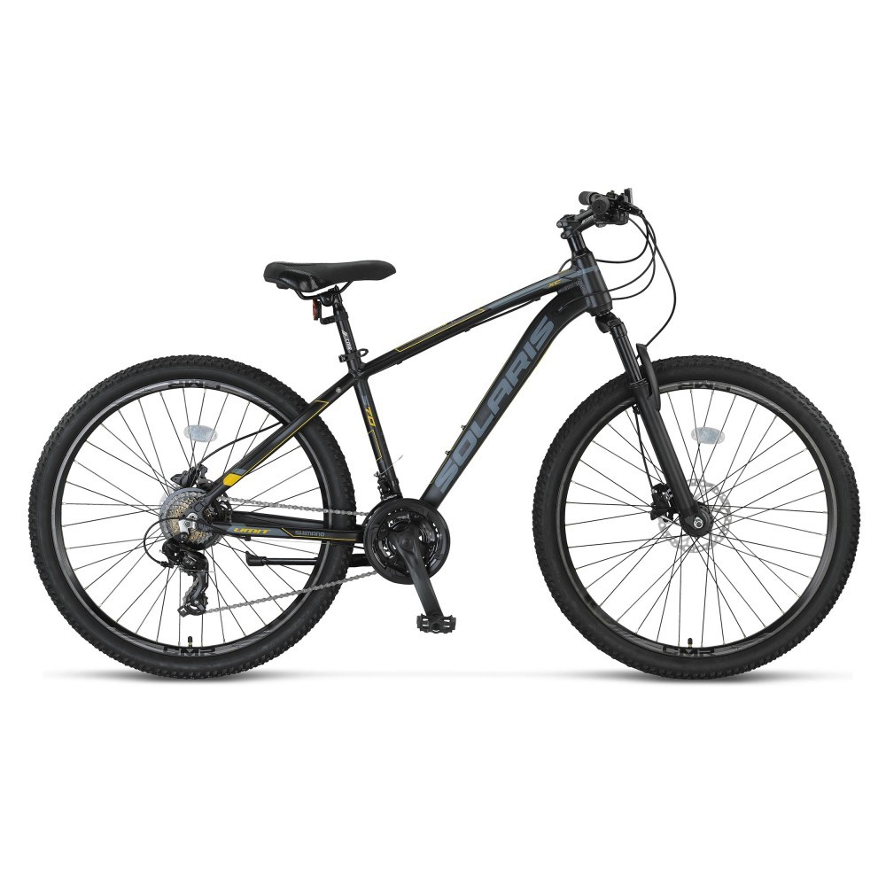 ÜMİT 2752 SOLARIS SHIMANO HİDROLİK DİSK 27,5 JANT 18 KADRO BOYU M BEDEN ALUMINYUM SİYAH