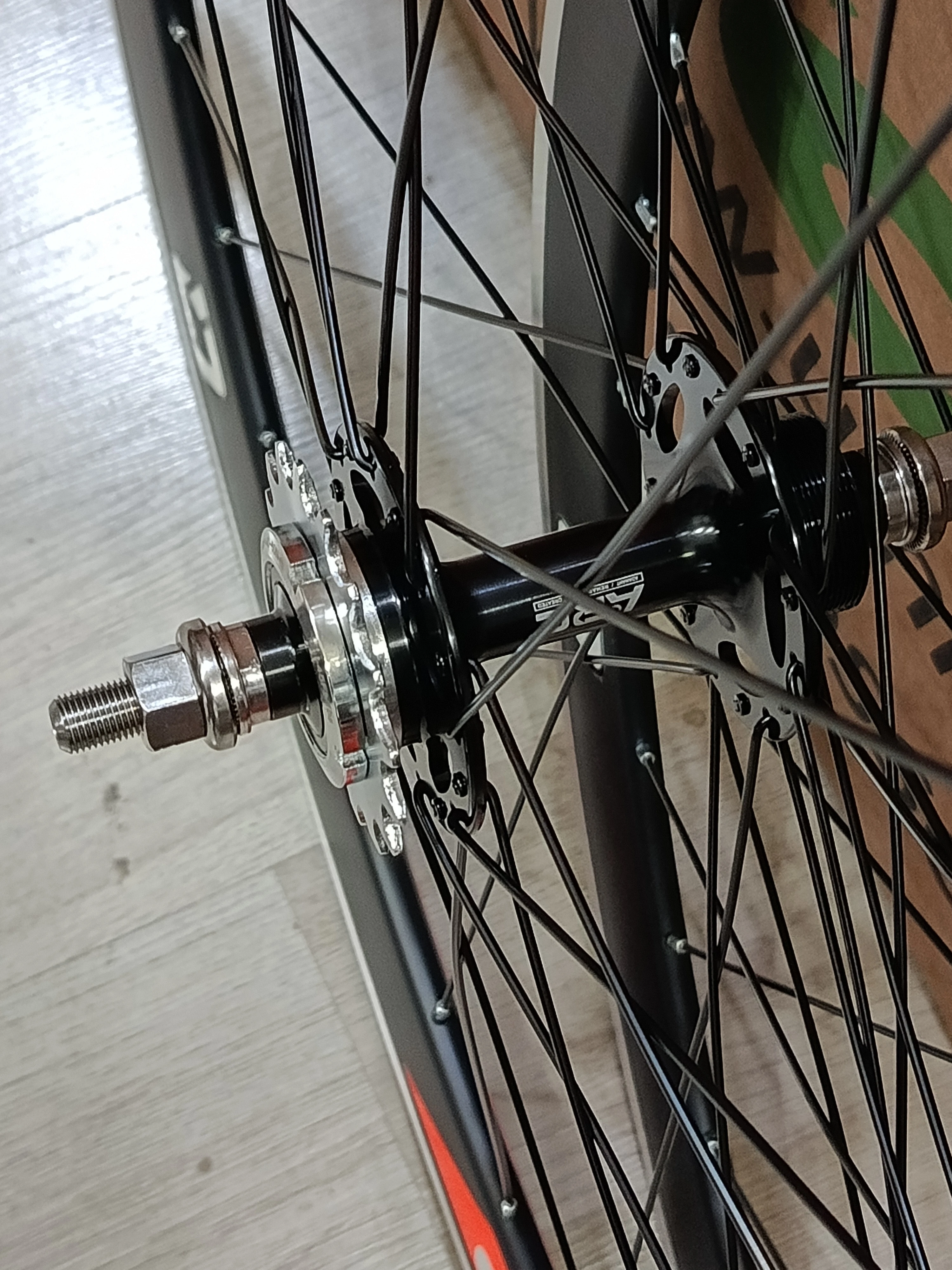 28 FIXIE 40MM PROFİL JANT ARC RULMANLI GÖBEKLİ ÖN-ARKA JANT SETİ