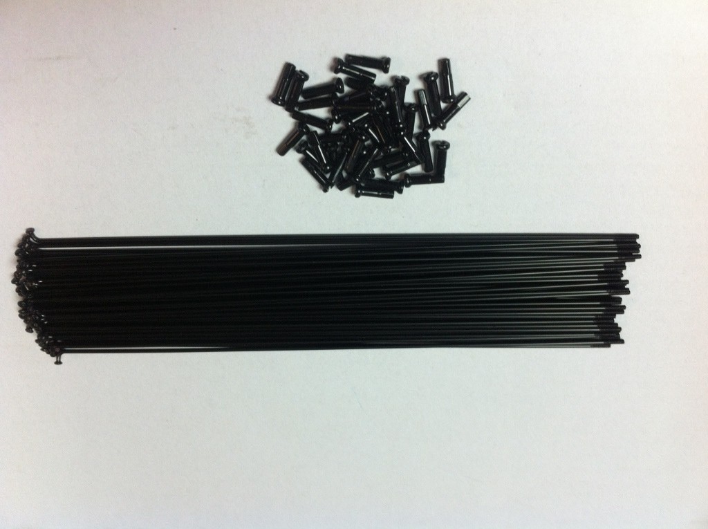 Jant Teli 255 mm Siyah 72 Adet / Bisiklet