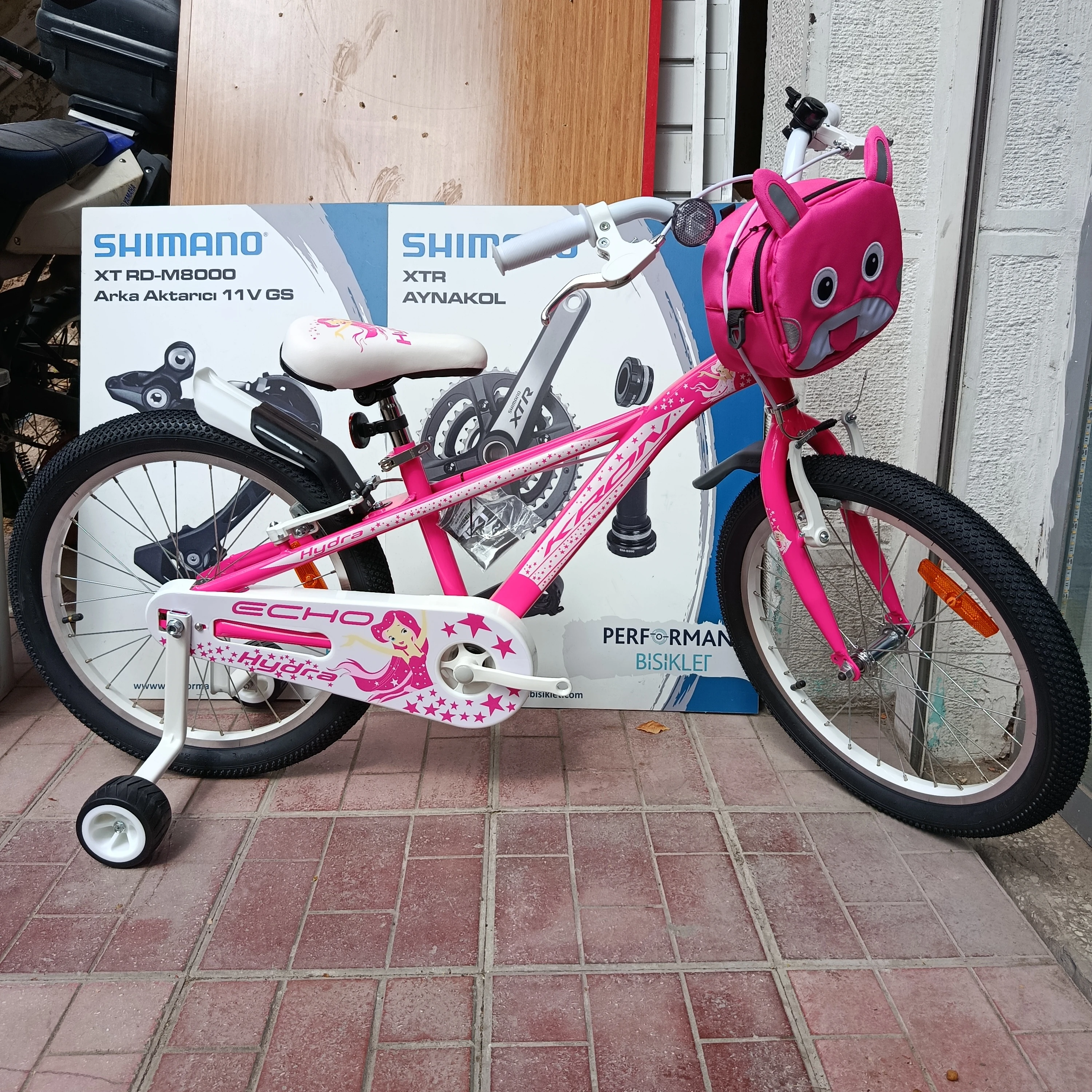 KRON HYDRA 20 JANT PEMBE ÇOCUK BİSİKLETİ 20 JANT BOYU