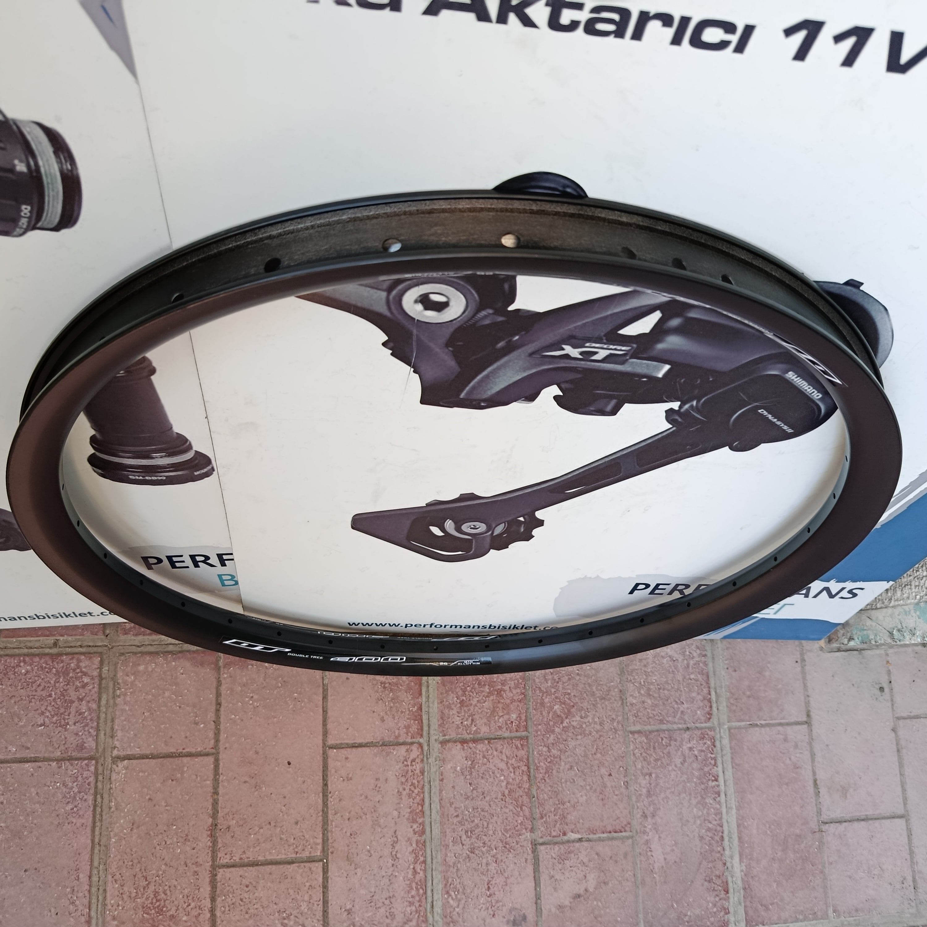 Dt 26 Geniş 32 Delikli Çift Katlı Jant Dış 40mm İç 30mm