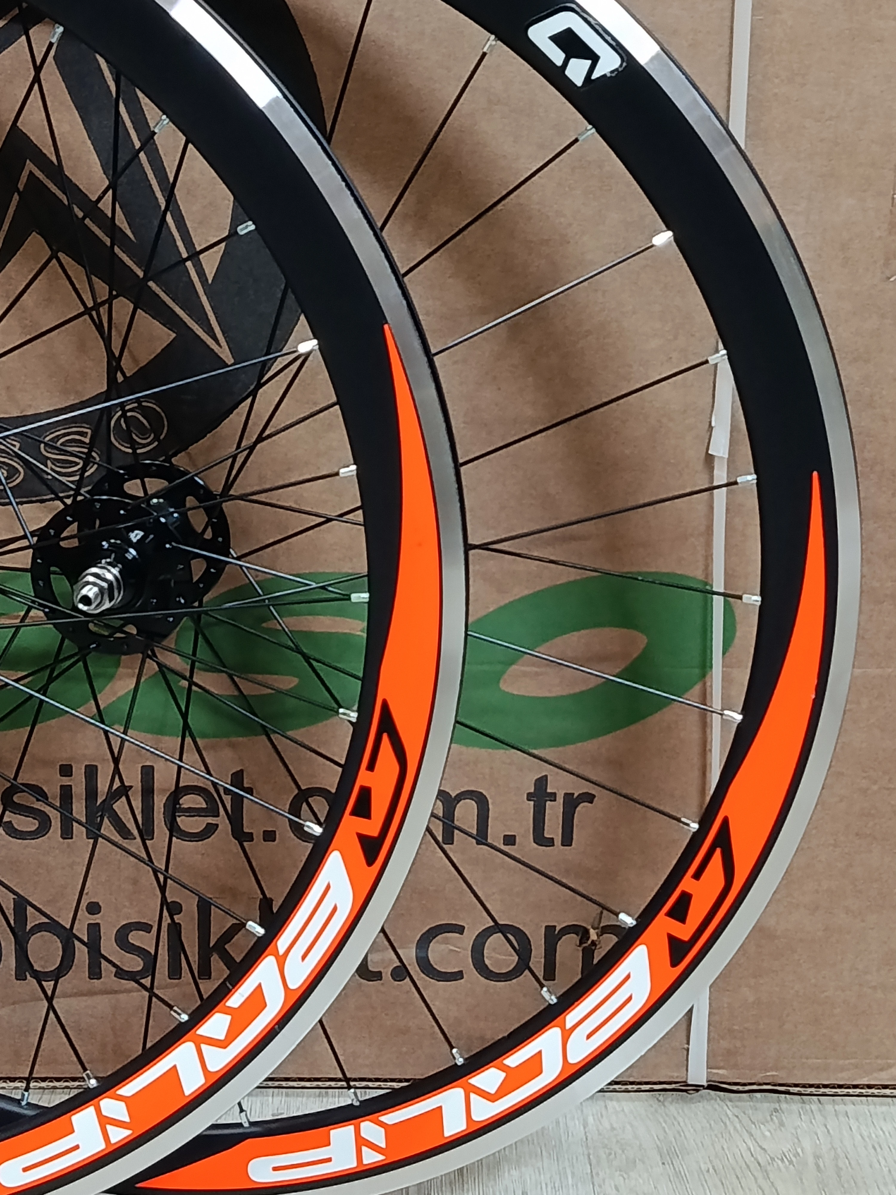 28 FIXIE 40MM PROFİL JANT ARC RULMANLI GÖBEKLİ ÖN-ARKA JANT SETİ