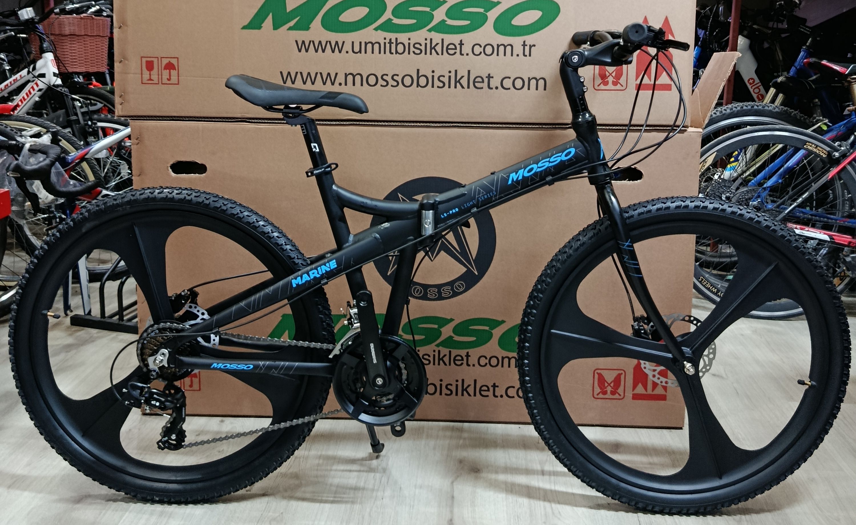 Mosso Marine ACR HYD 26 Siyah Mavi / Bisiklet