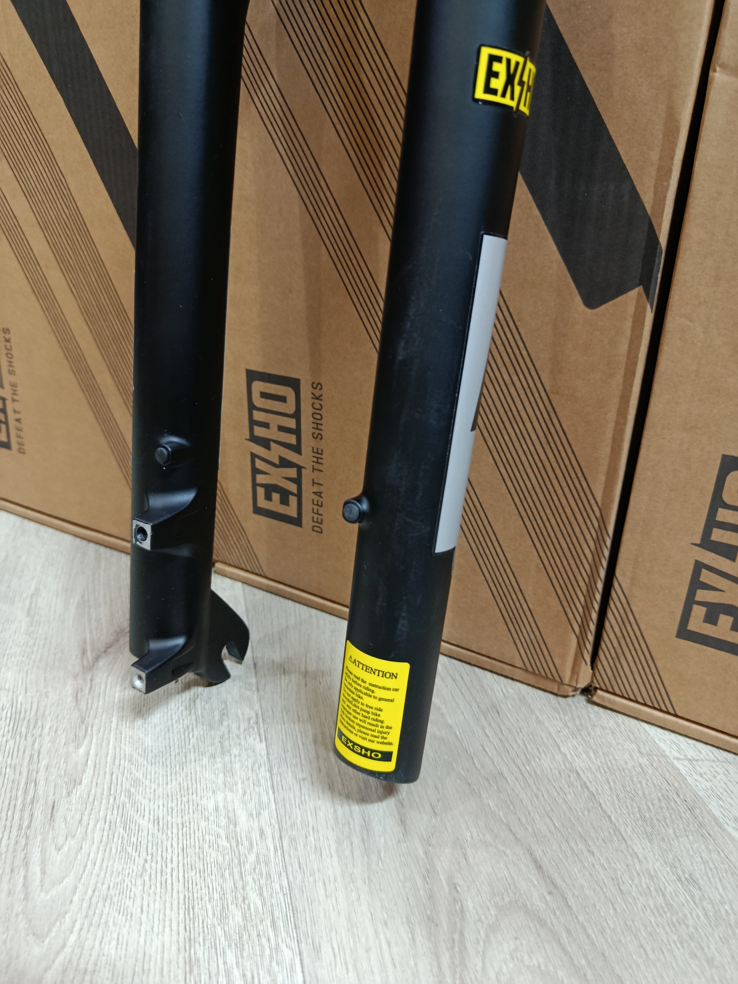 EXSHO CASTOS 32mm 130 MLO 27,5 AMORTİSÖR DİSK UYUMLU MAGNEZYUM 