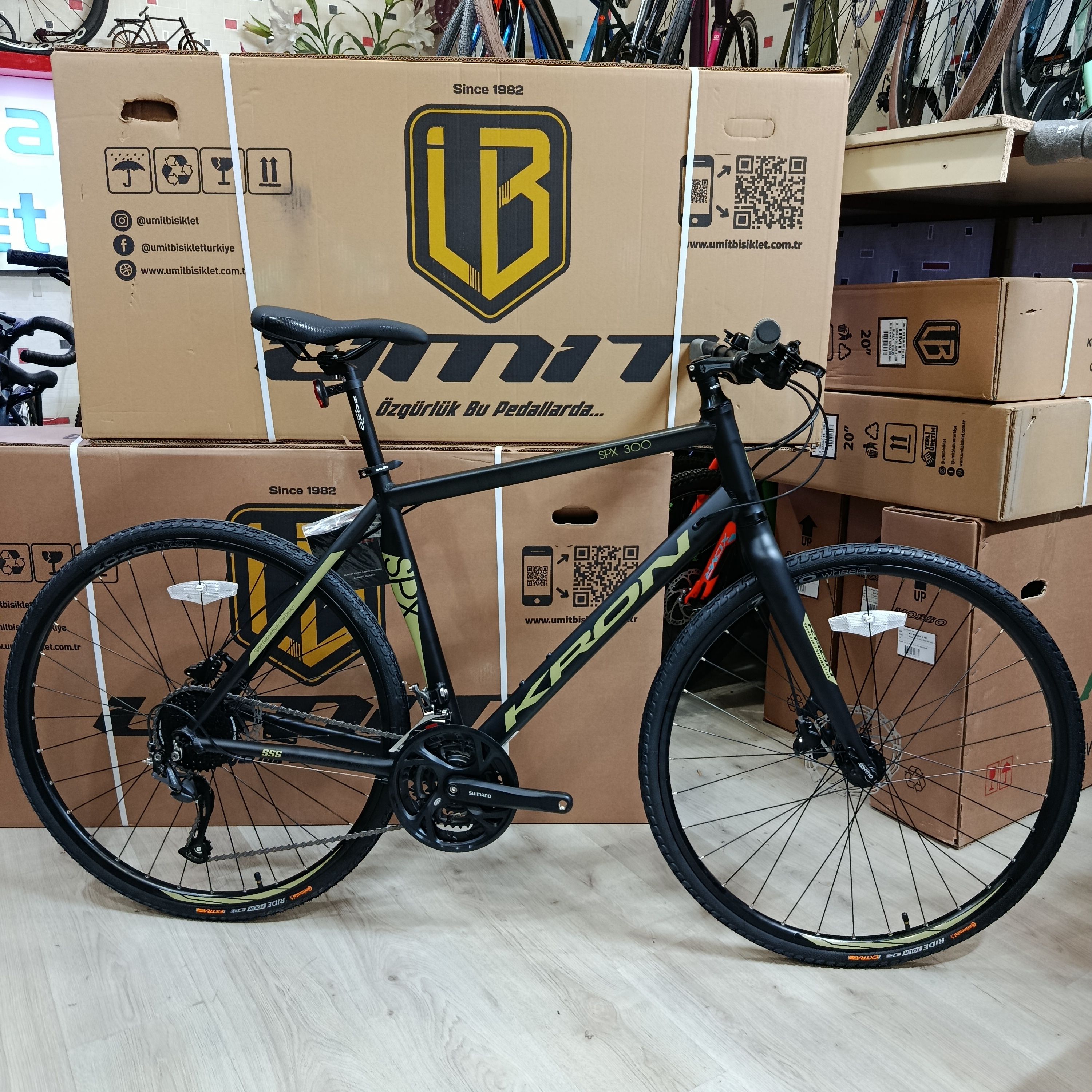 KRON SPX 300 28 JANT SHIMANO HİDROLİK DİSK FREN ŞEHİR BİSİKLETİ 