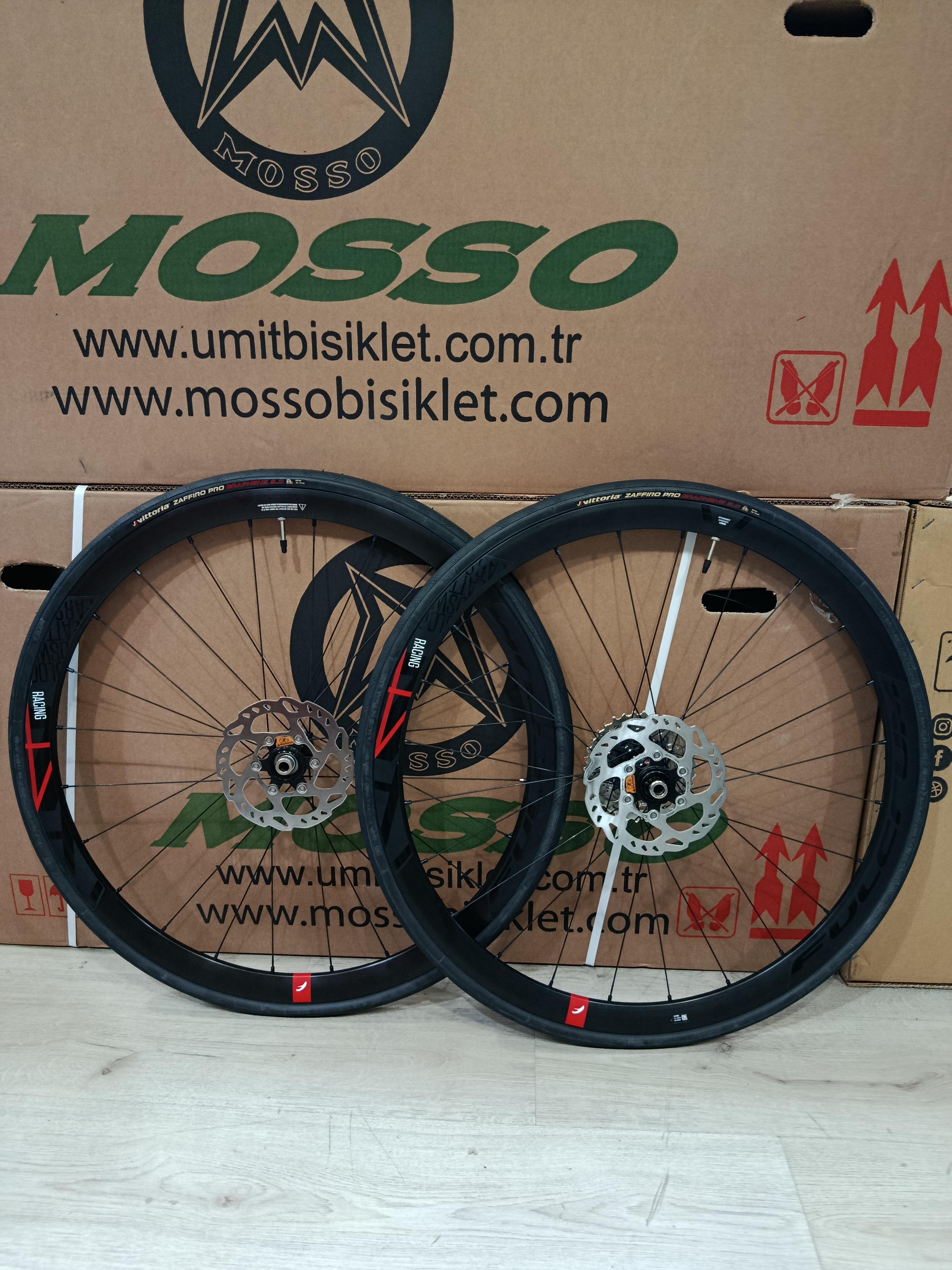 FULCRUM 28 SOKMA MİL DISK 12 Lİ SET ÖN ARKA JANT SETİ  LASTİKLİ