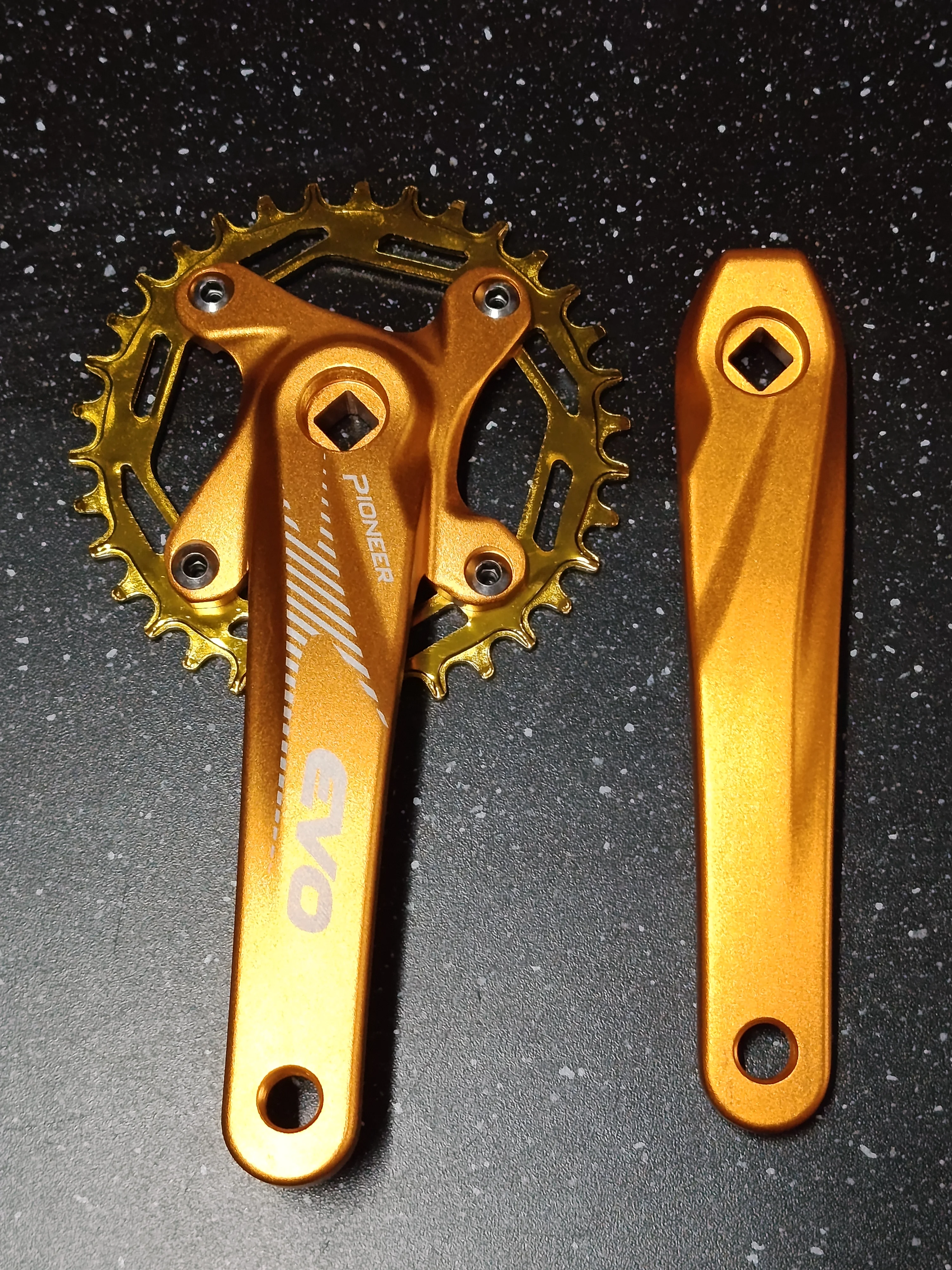 EVO  Aynakol -SARI 34T, 170 mm, Alüminyum