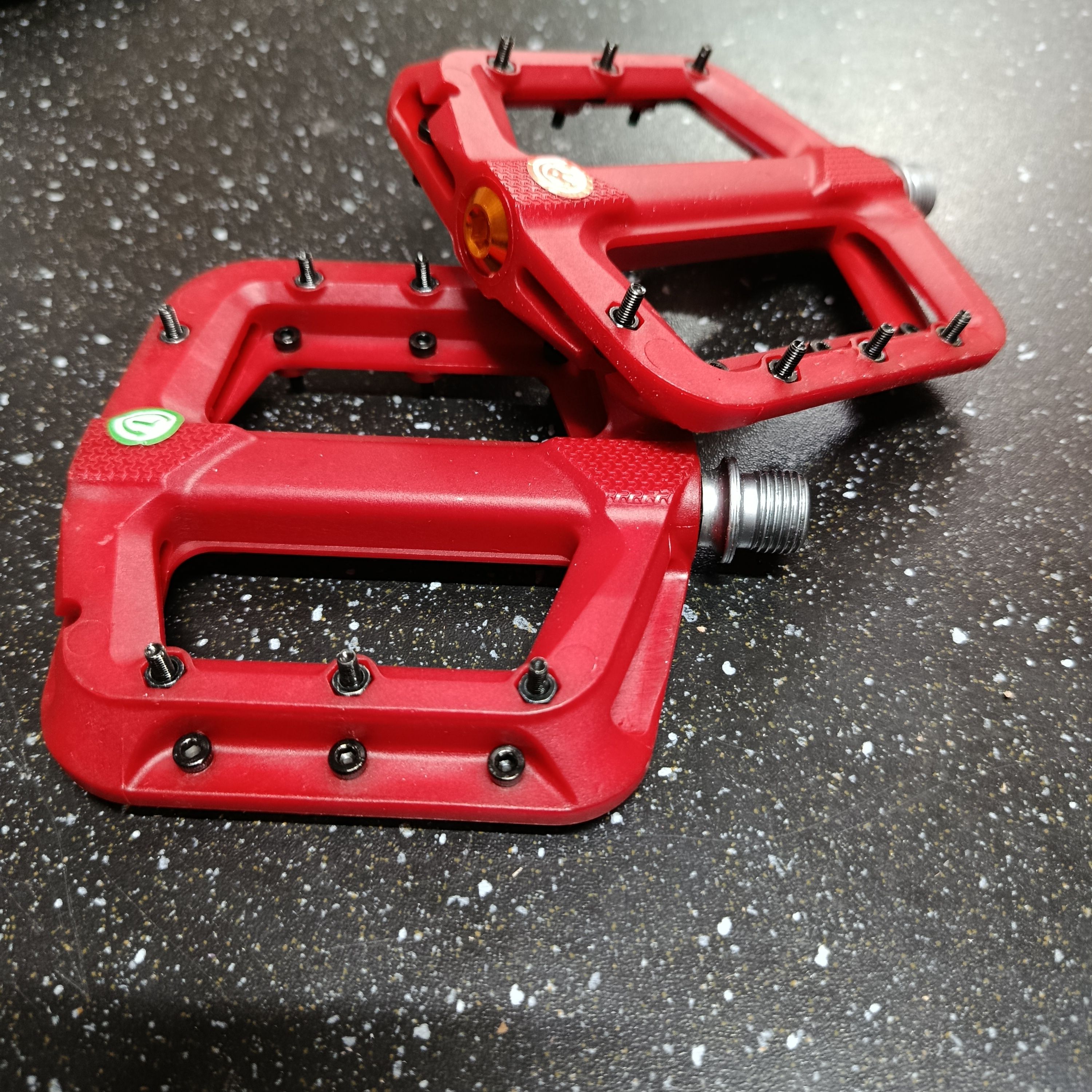 PLATFORM VONA ÇİVİLİ RULMANLI PEDAL KIRMIZI