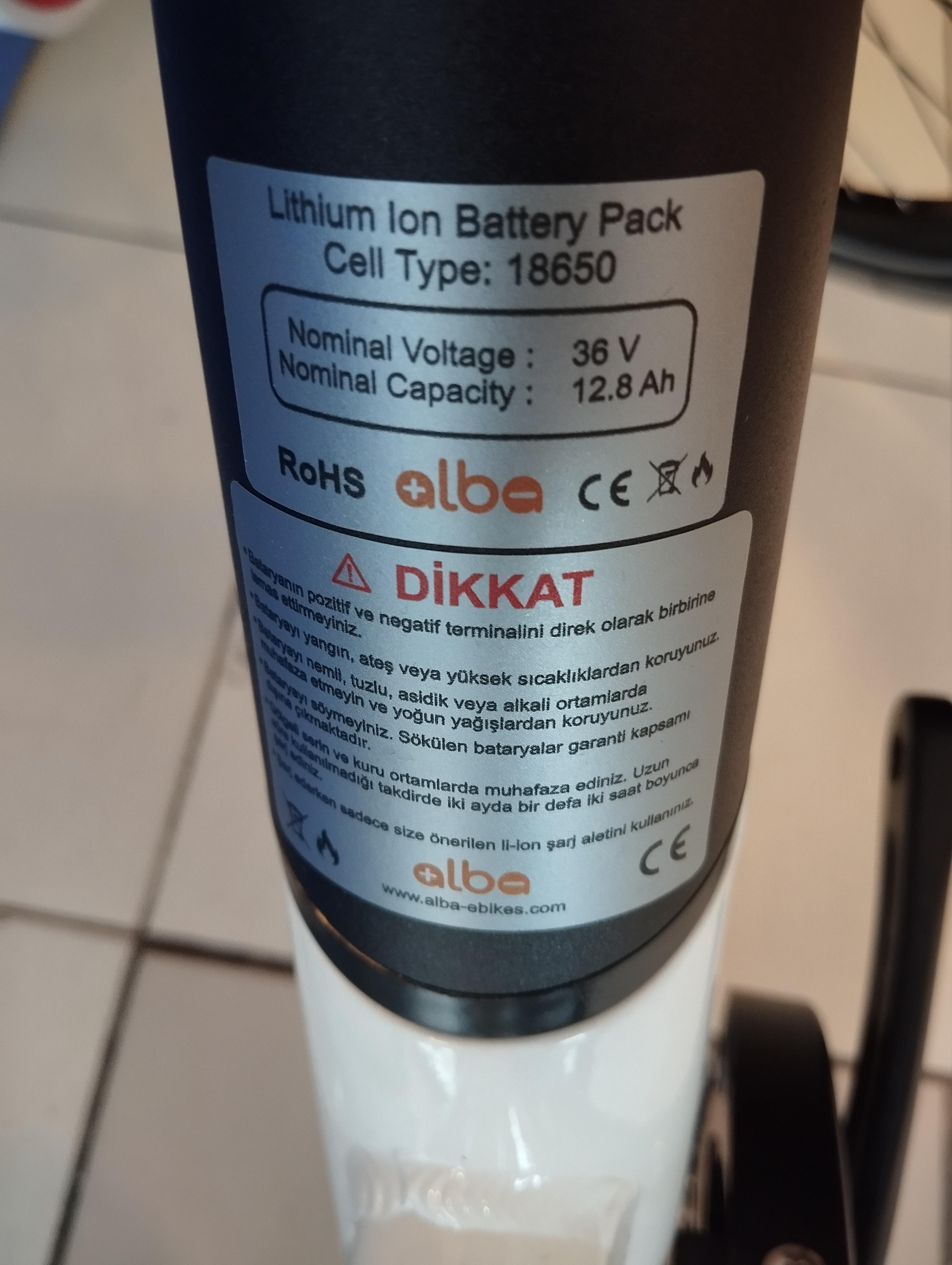 Alba City 2 Elektrikli Bisiklet 🔋Hidrolik Disk Fren 12.8Ah Batarya(Uzun Menzil)