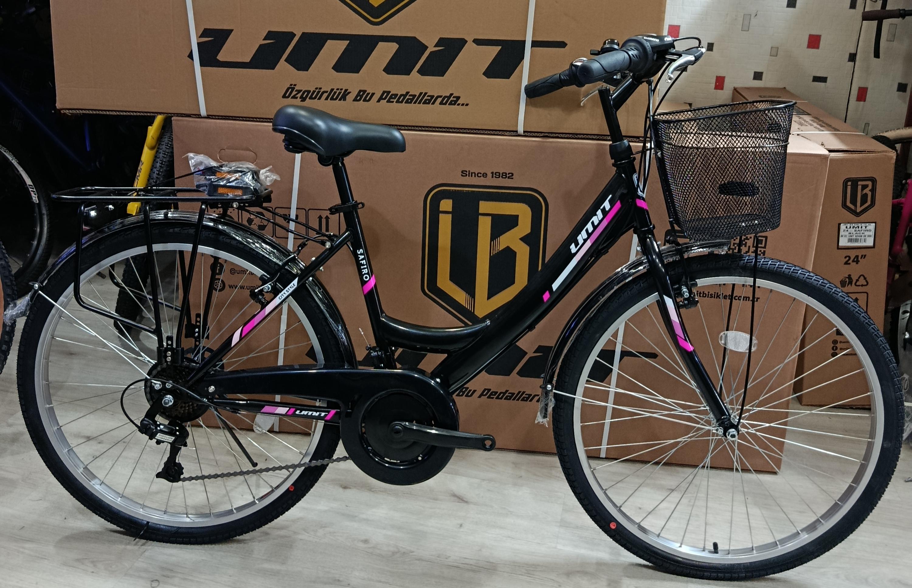 Ümit 2408 Safiro 24 Jant Sepetli RENK SİYAH PEMBE