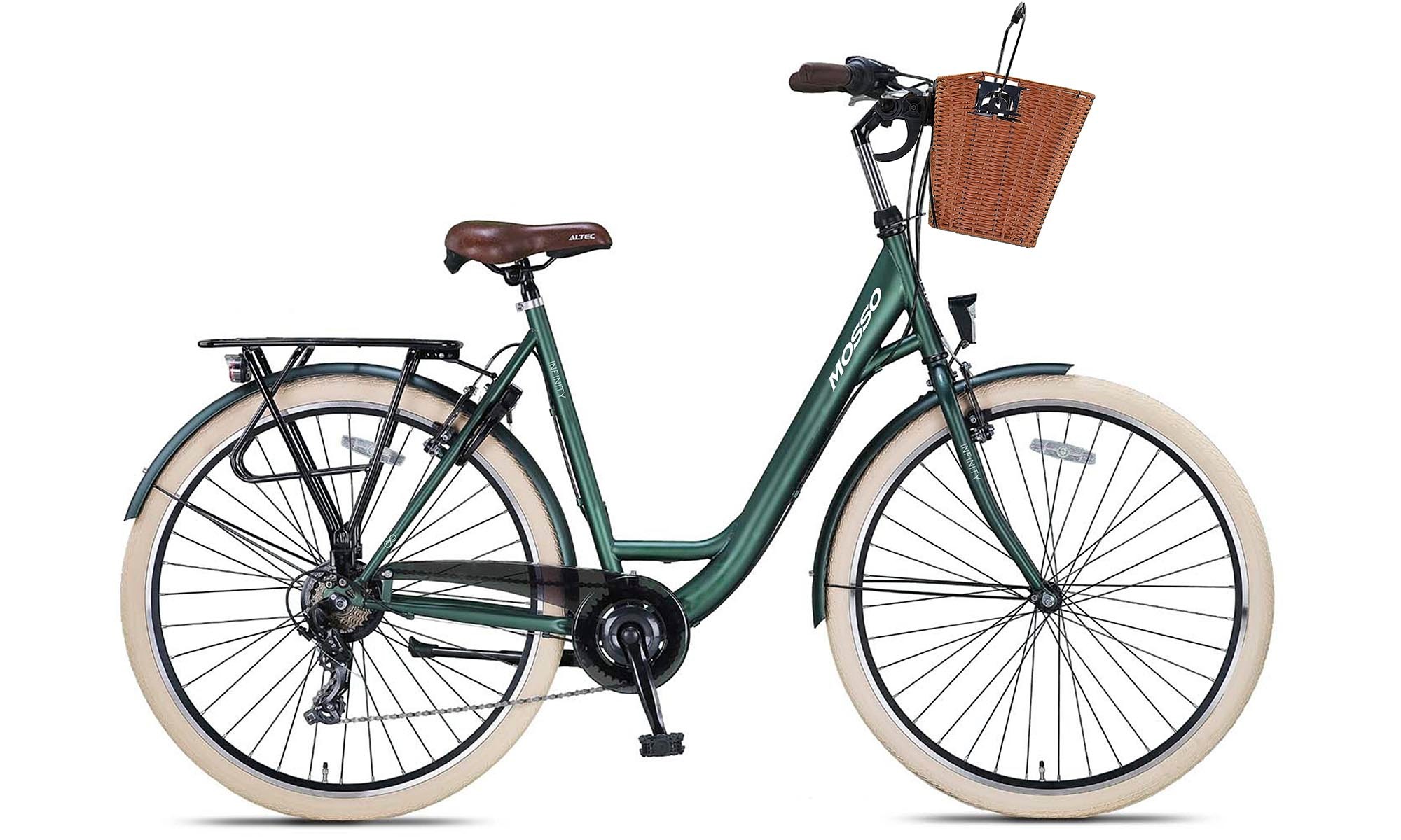 Mosso Infinity V Fren Şehir Bisikleti 28 Jant 43 cm Yeşil / Bisiklet