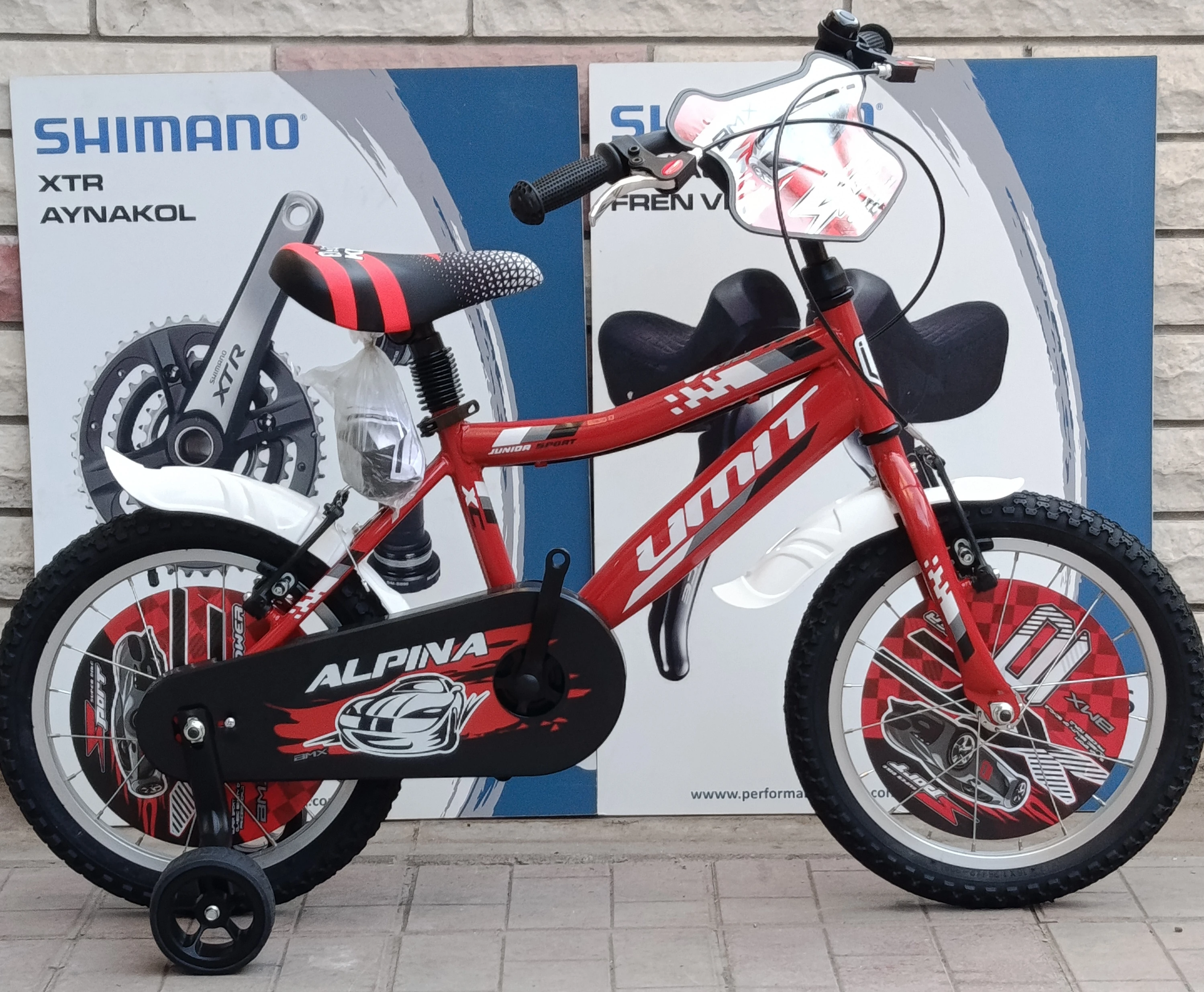 Ümit Alpina 16 Jant KIRMIZI / Bisiklet