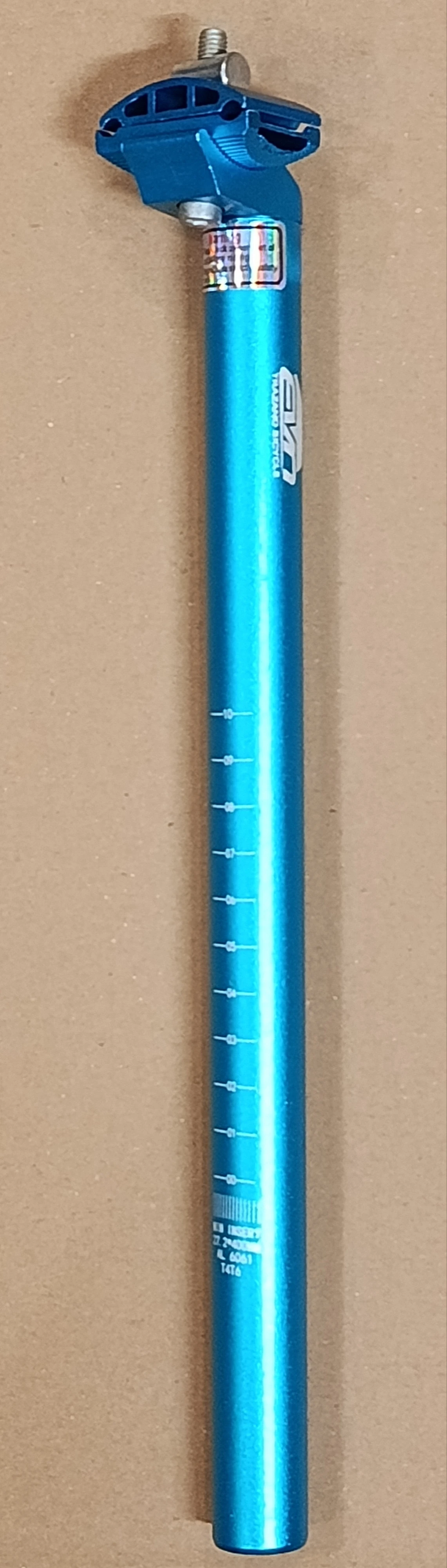 EVO MAVİ 27.2 40MM SELE BORUSU ALUMINYUM 