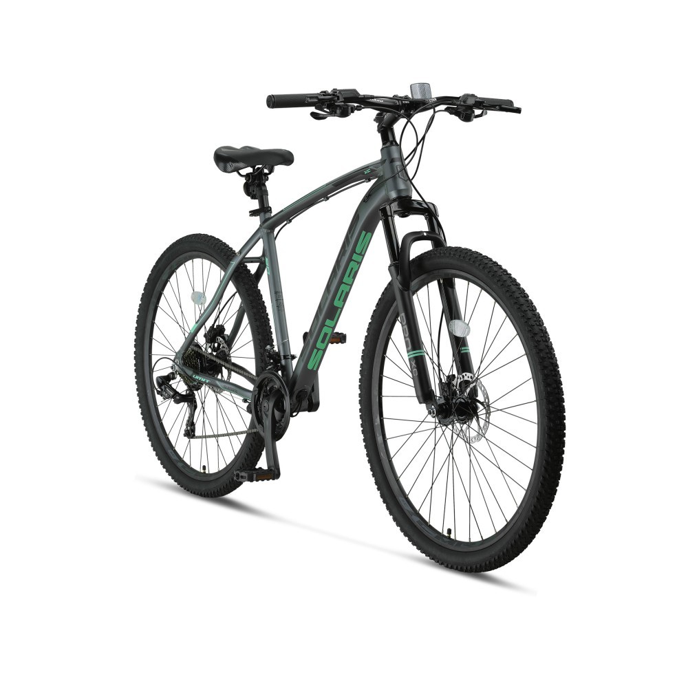 ÜMİT 2952 SOLARIS SHIMANO HİDROLİK DİSK 29 JANT 18 KADRO BOYU M BEDEN ALUMINYUM GRİ